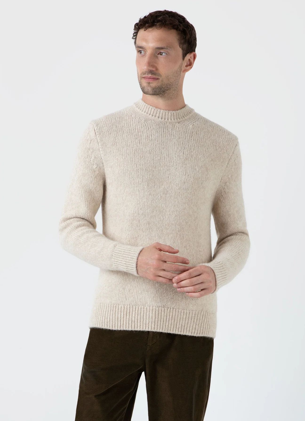 Sunspel Alpaca Blend Knit Jumper Size US L / EU 52-54 / 3 - 12 Thumbnail