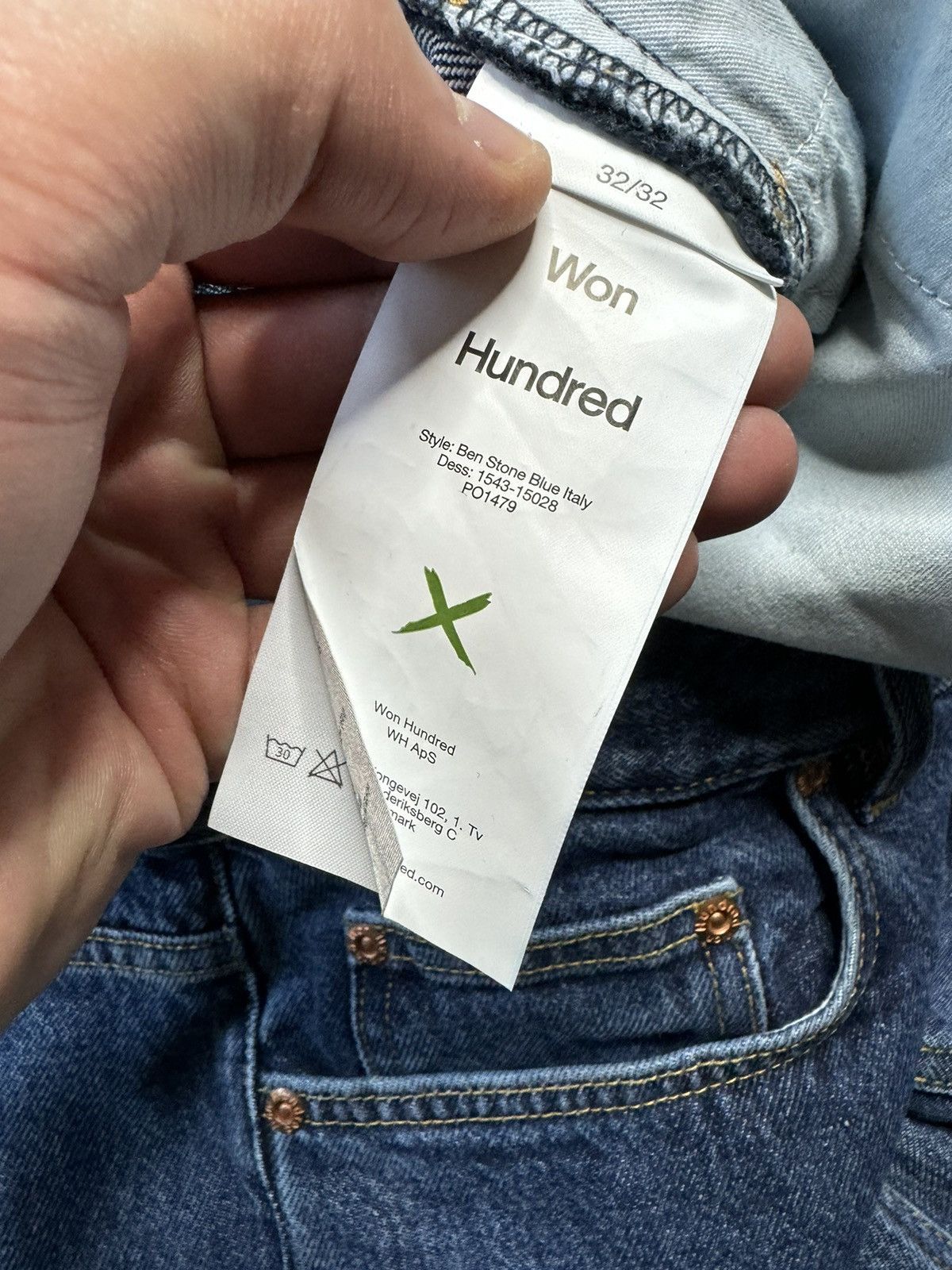 Won Hundred Straight Leg Jeans Size US 32 / EU 48 - 7 Thumbnail