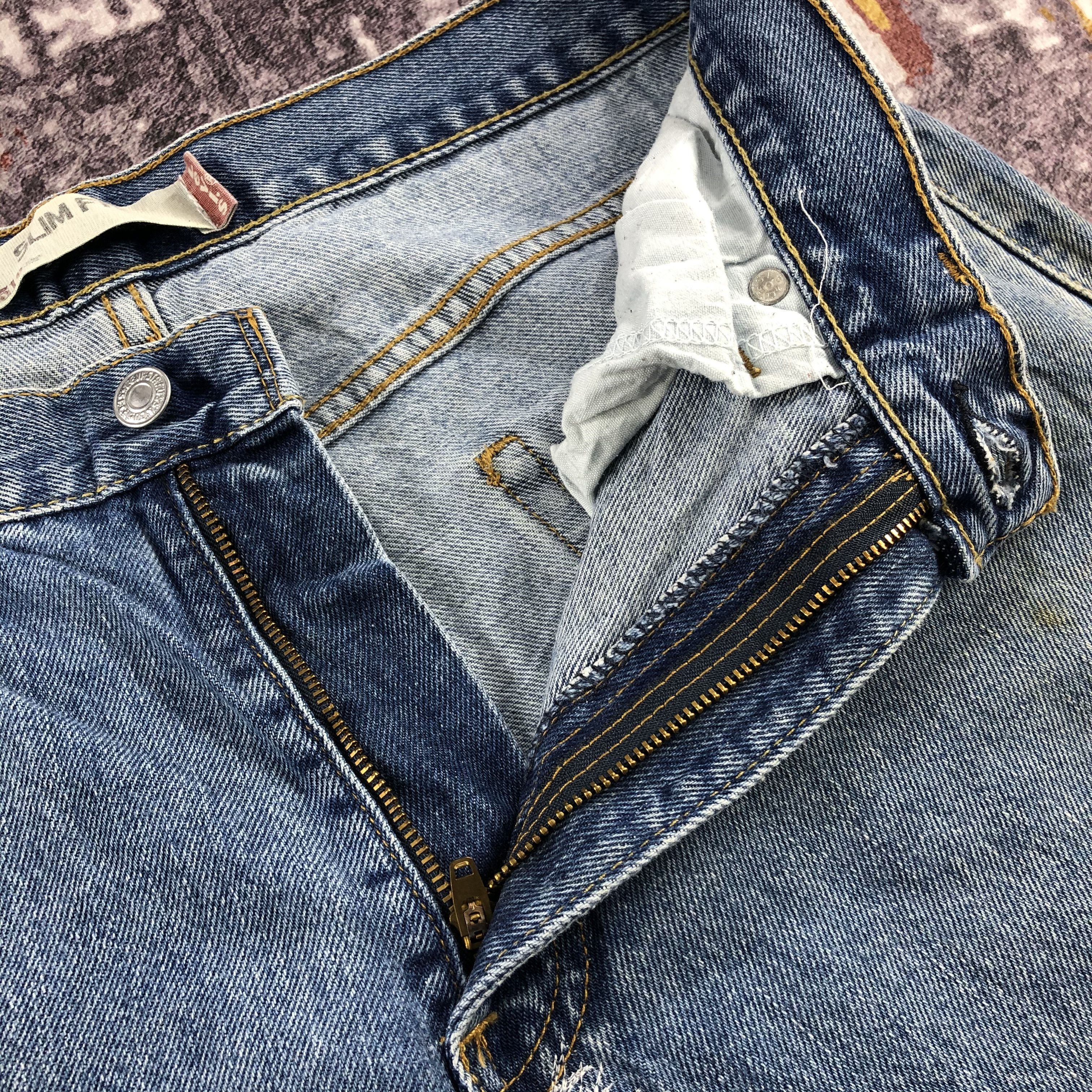 Levi's × Vintage Vintage Blue Wash Levis 512 Jeans-JM2484 Size US 34 / EU 50 - 12 Thumbnail