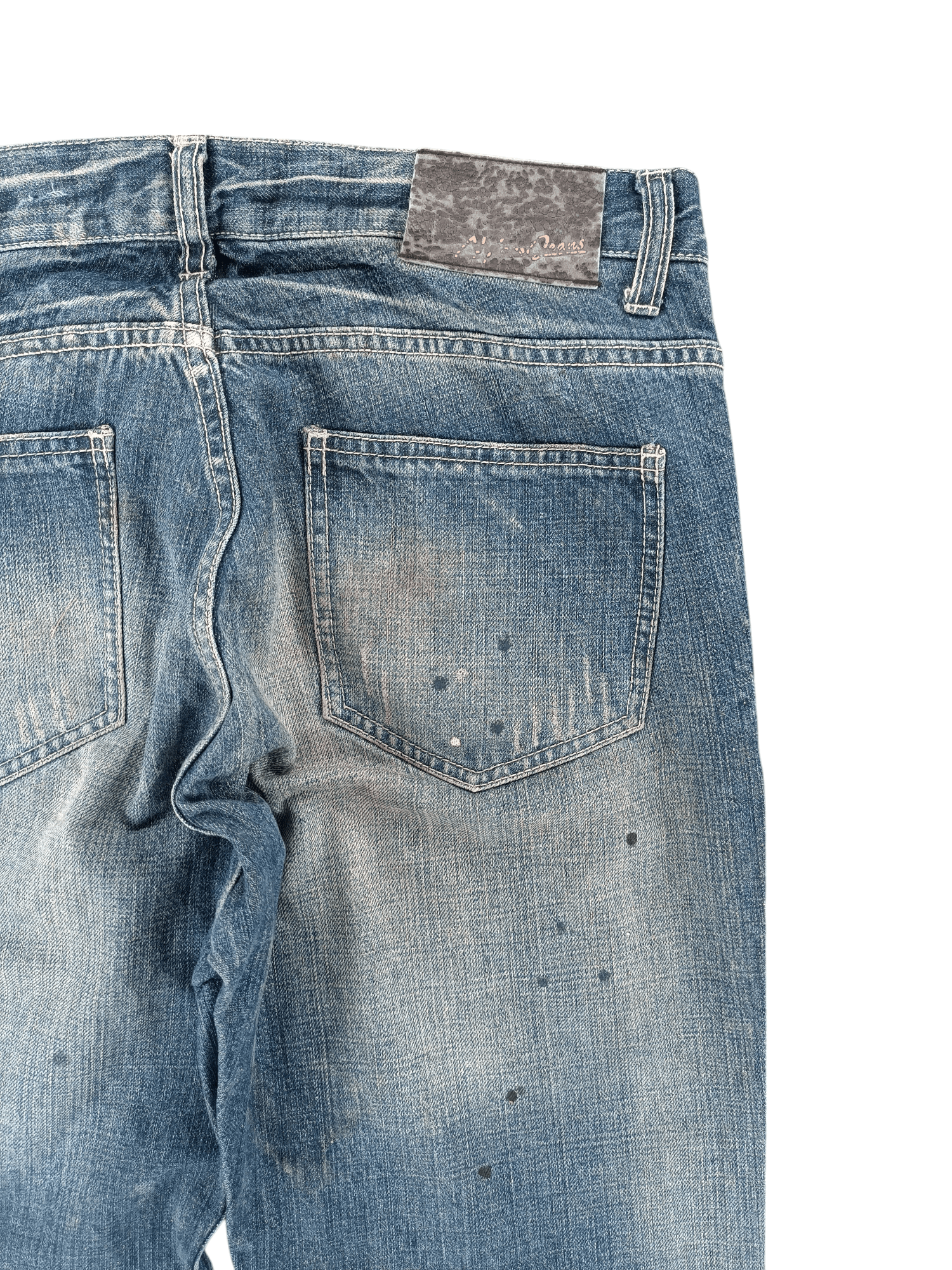 If Six Was Nine × Japanese Brand × Jean 🔥 VTG FLARED 🔥 Japanese Nylaus Rare Design Jeans Size US 30 / EU 46 - 13 Thumbnail