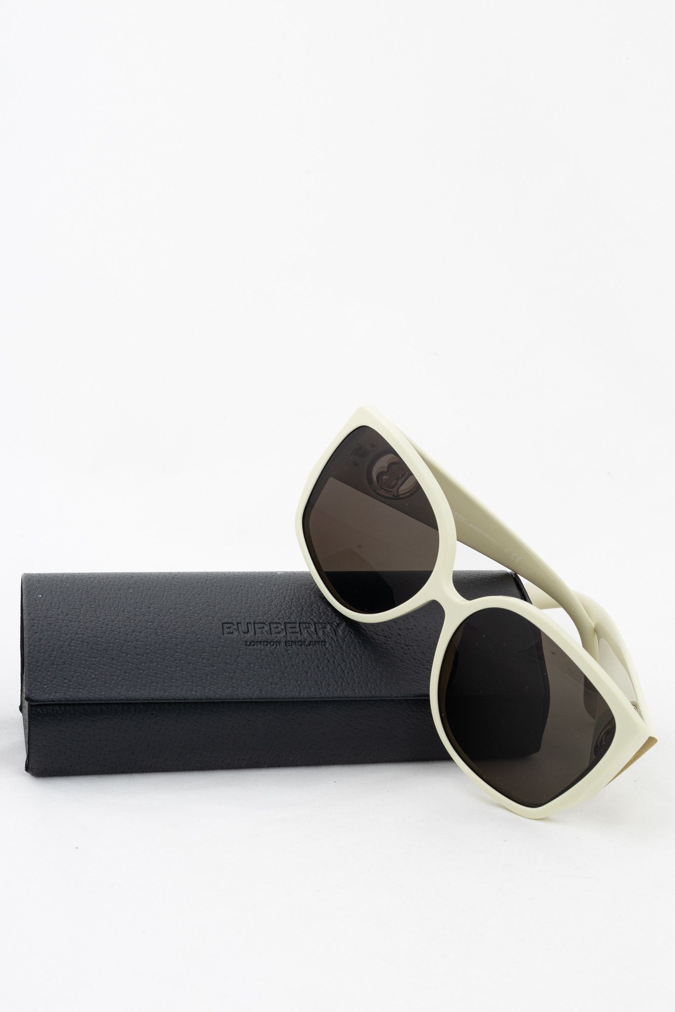 Burberry Burberry SS19 BE4920 Acetate Logo-Temple Square Sunglasses Size ONE SIZE - 8 Thumbnail