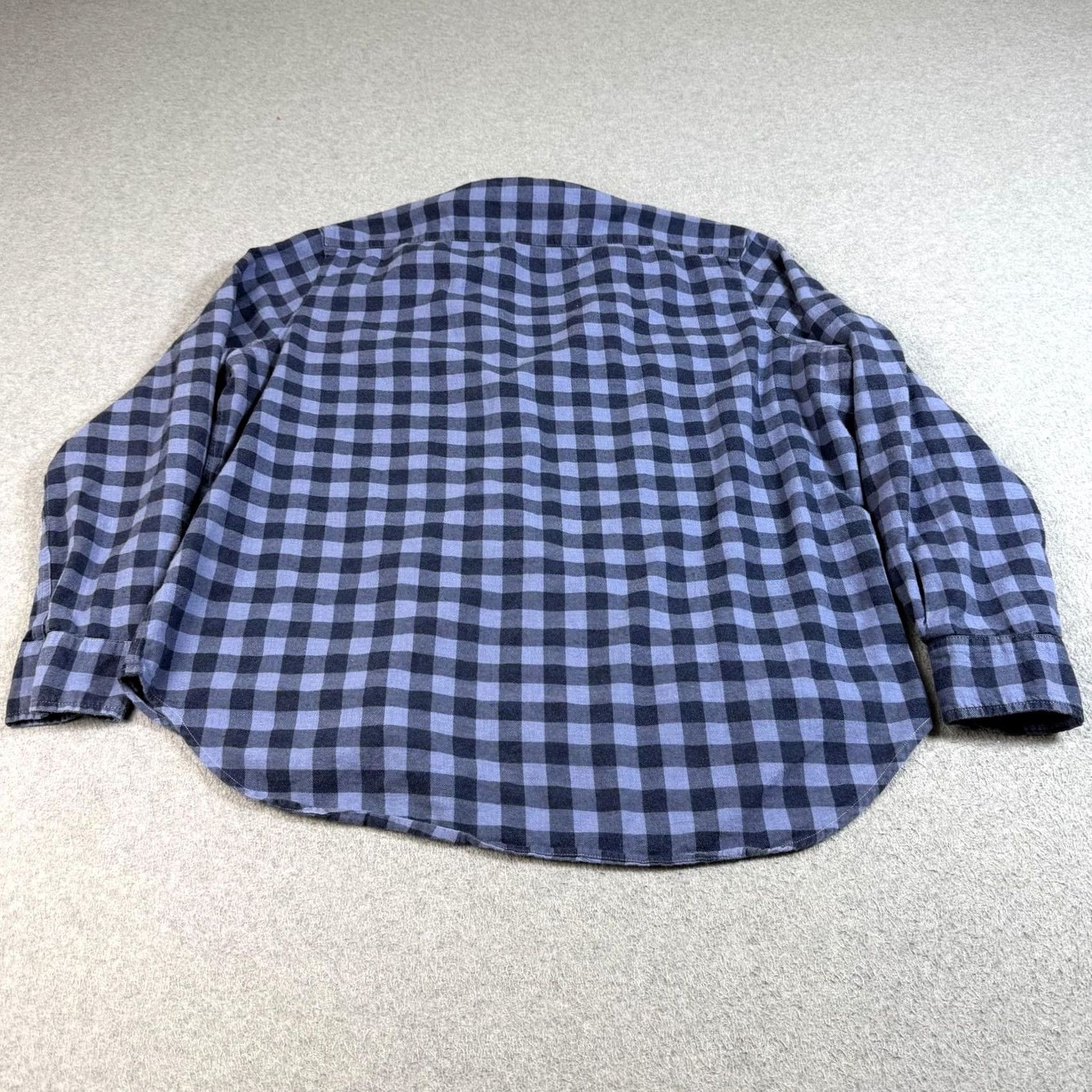 Frank & Eileen Frank & Eileen Shirt Eileen Women Large Blue Check Plaid Button Heritage Made US Size L / US 10 / IT 46 - 2 Thumbnail