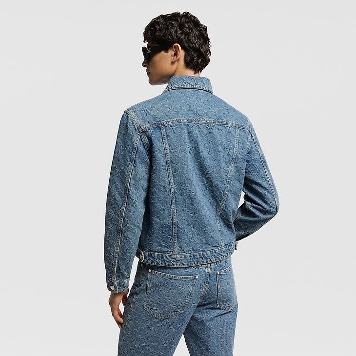 Monogram Jacquard Denim Jacket