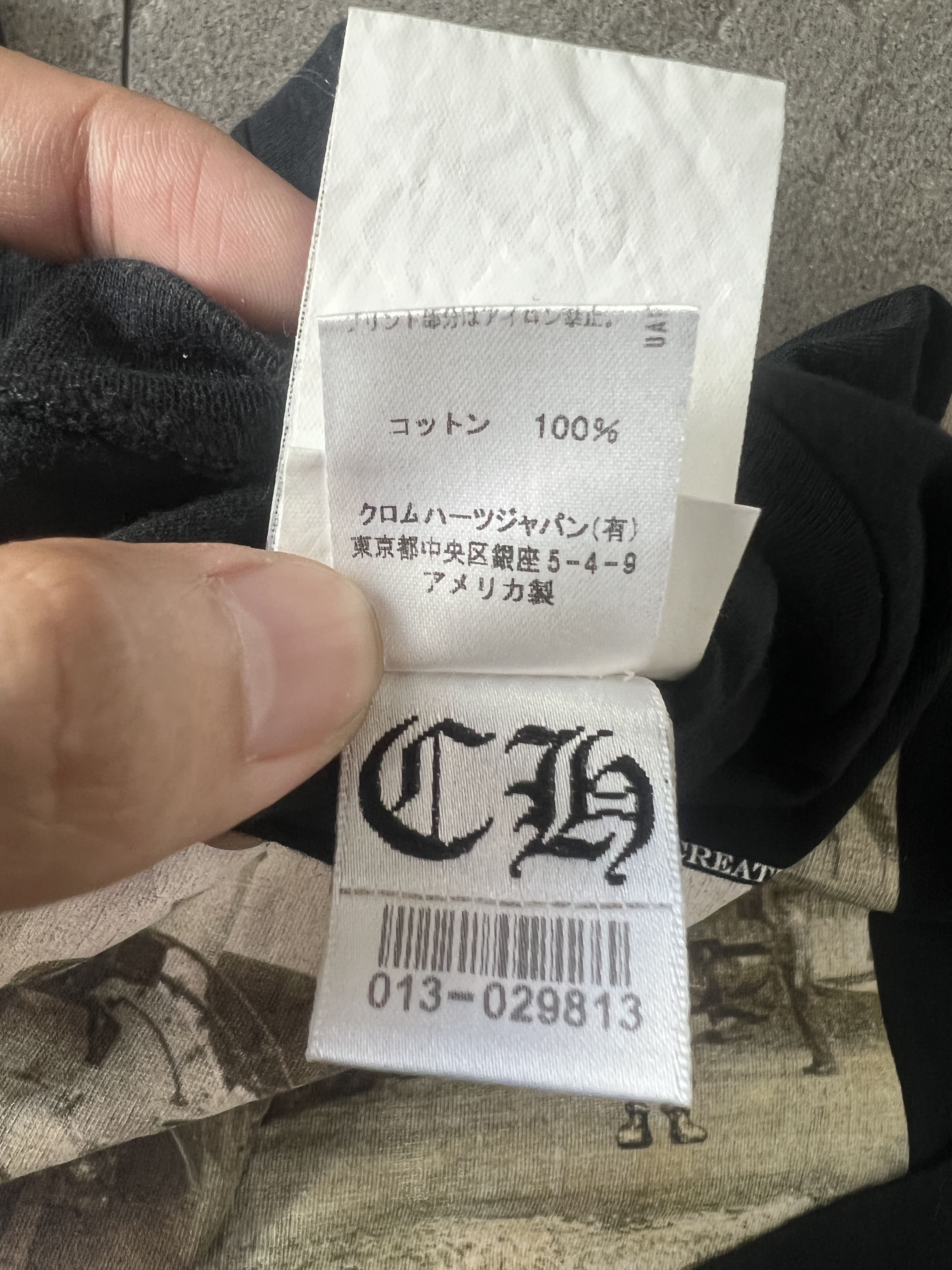 Chrome Hearts Chrome Hearts Foti Train Graphic Tee Black Medium Size US M / EU 48-50 / 2 - 9 Thumbnail
