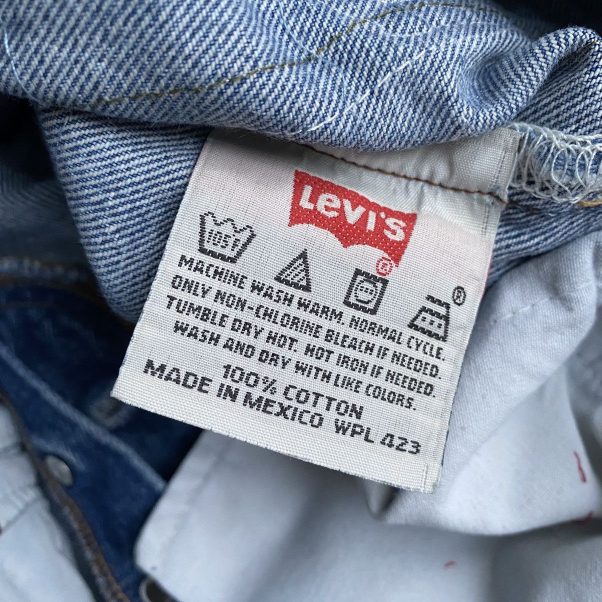 Levi's Reworked Levi’s Bandana Custom Jeans Proleta re Art Size US 34 / EU 50 - 14 Thumbnail