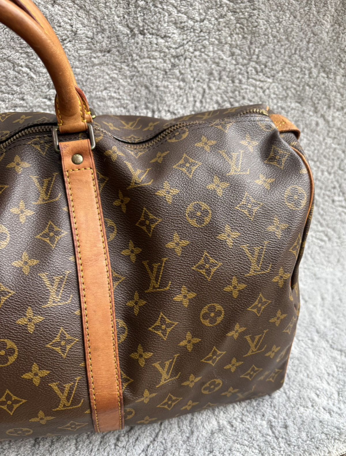 Louis Vuitton Sac de voyage louis vuitton monogramme keepall 50 Size ONE SIZE - 4 Thumbnail