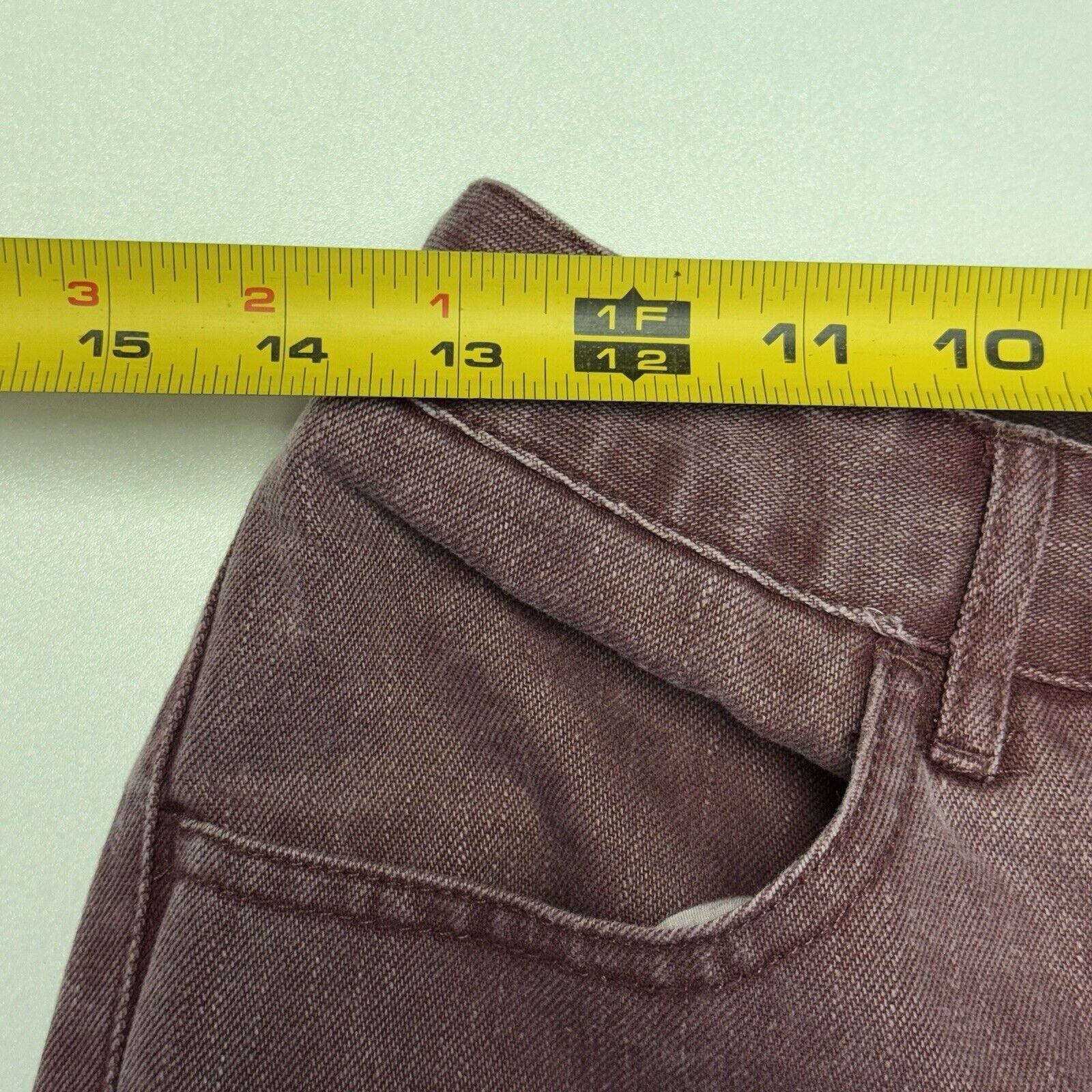 Vintage Vintage Y2K Flared Jeans Womens Purple Jeanology Size 4 Size 27" / US 4 / IT 40 - 6 Thumbnail