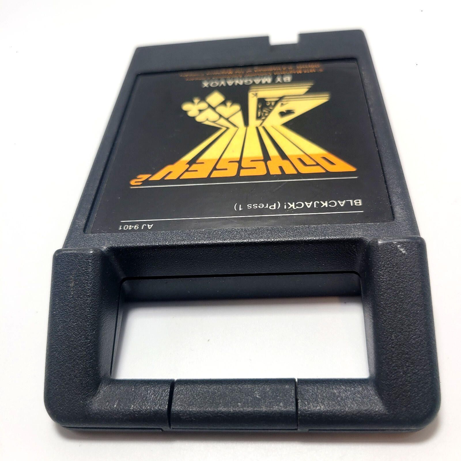 Other Blackjack! (1978 Magnavox Odyssey 2) Game Cart Size ONE SIZE - 2 Thumbnail