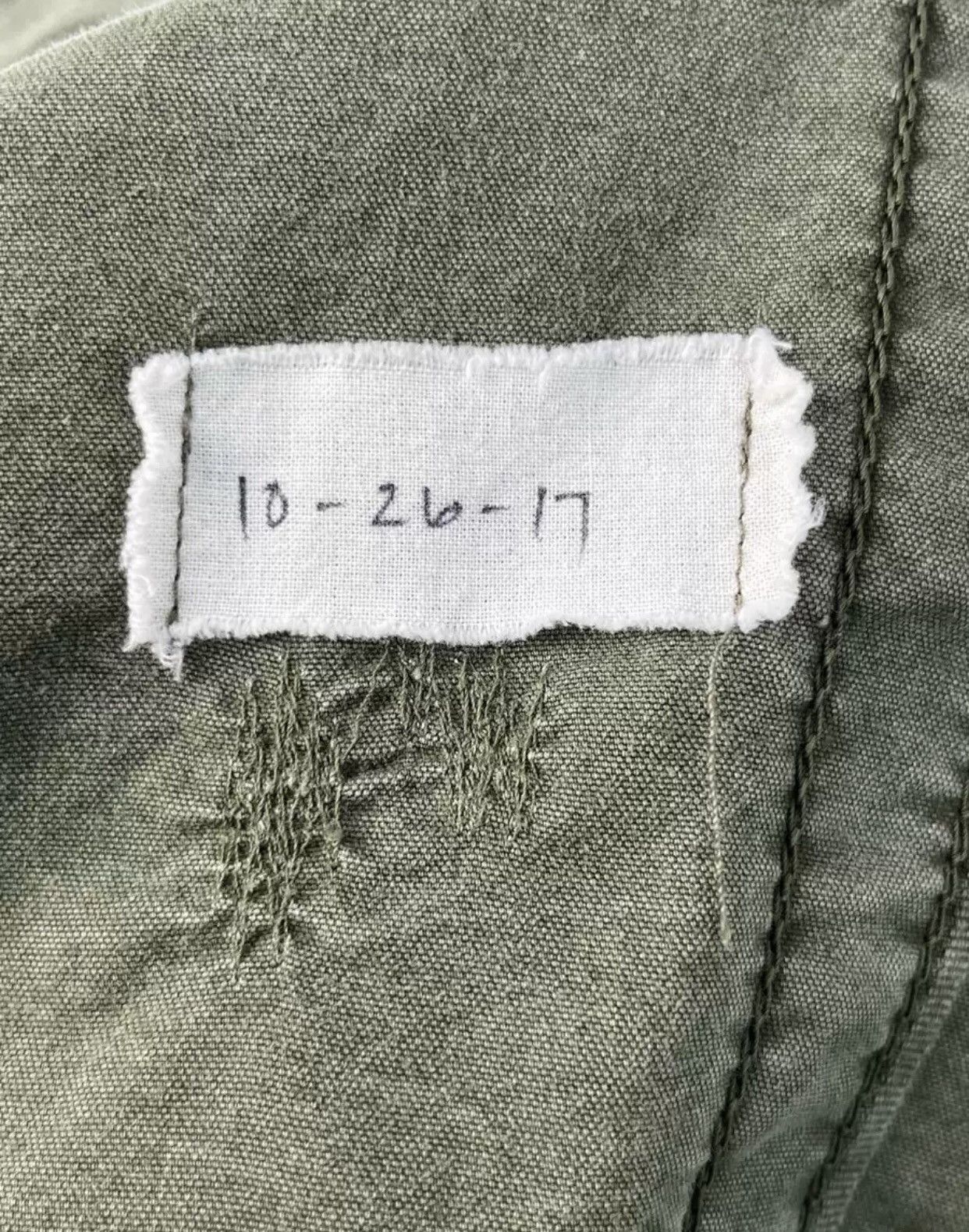 Greg Lauren Greg Lauren GL Mainline Army Cloth Patchwork Denim Robe Size US XS / EU 42 / 0 - 4 Thumbnail