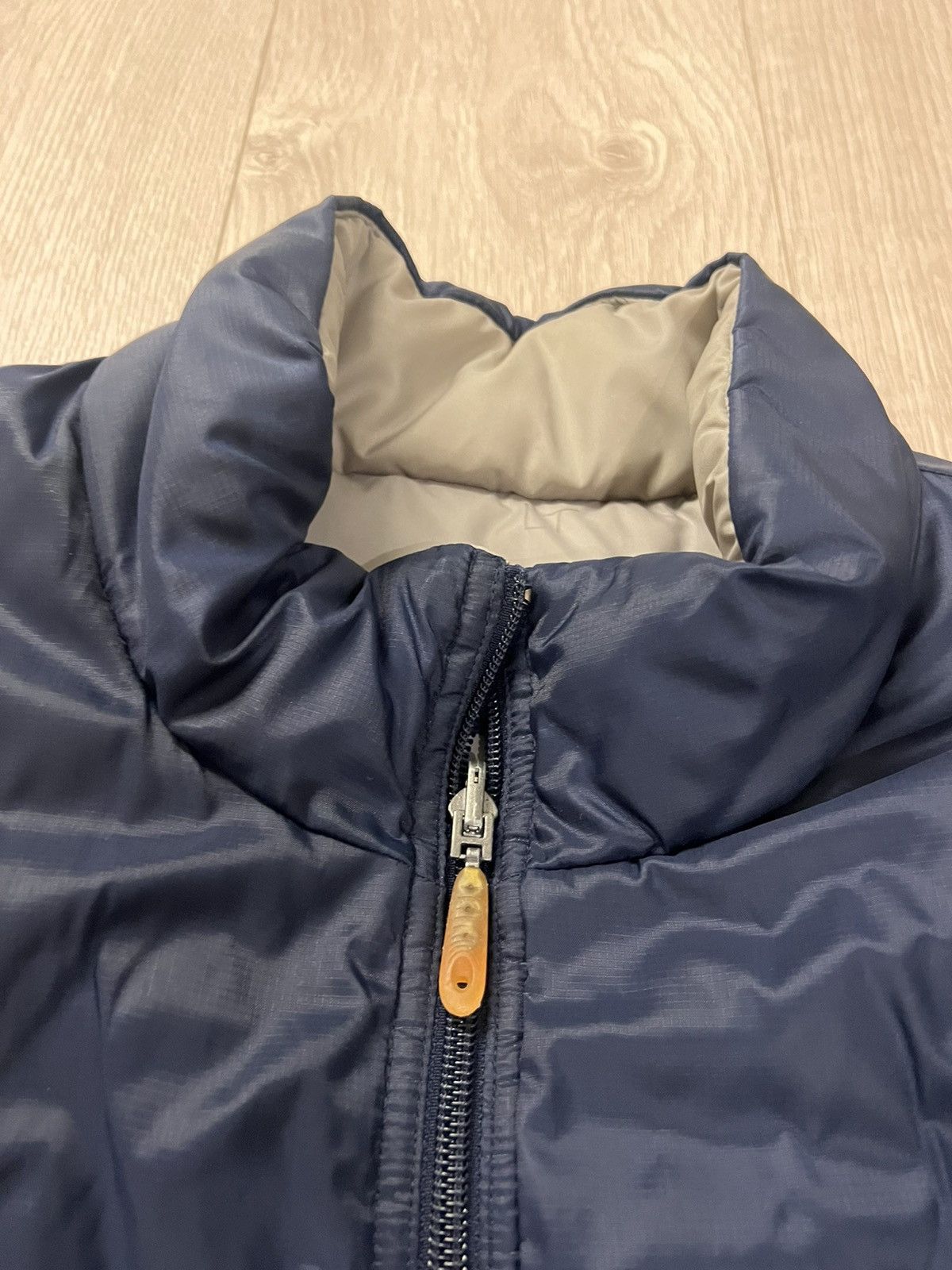 Nike × Vintage Vintage Nike puff Vest Jacket Reversible 2000 90s Y2K Navy Size US XXL / EU 58 / 5 - 2 Thumbnail