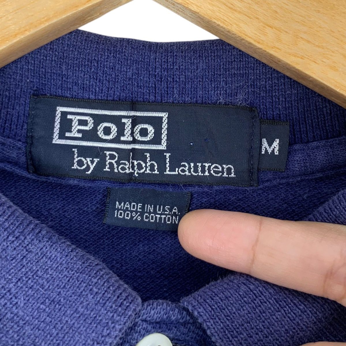 Polo Ralph Lauren Vintage 90’ POLO RALPH LAUREN Small Pony Striped Polo Size US M / EU 48-50 / 2 - 5 Thumbnail