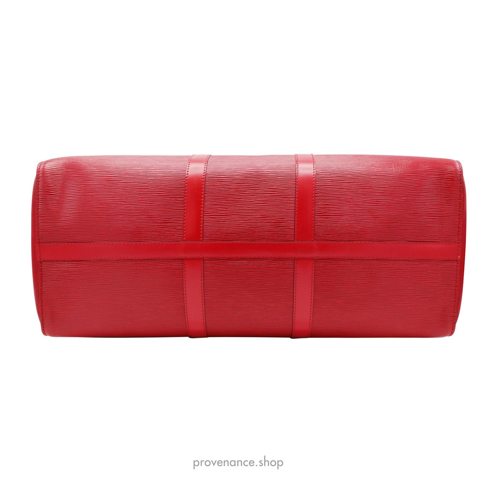 Louis Vuitton 🔴 Keepall 50 Bag - Red Epi Leather Size ONE SIZE - 4 Thumbnail