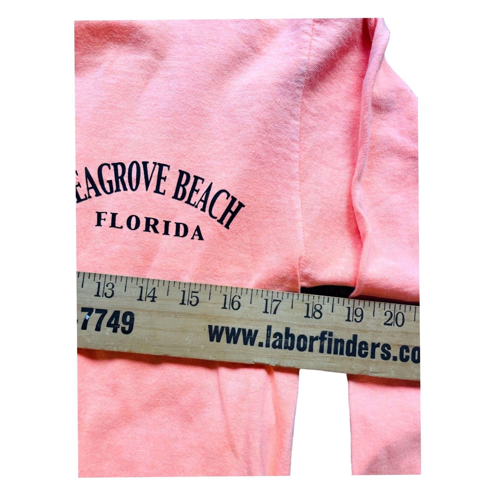 Delta VINTAGE Delta Seagrove Beach Florida Orange Double-Sided Long Sleeve Shirt M Men 90s VTG CI Size US M / EU 48-50 / 2 - 7 Thumbnail