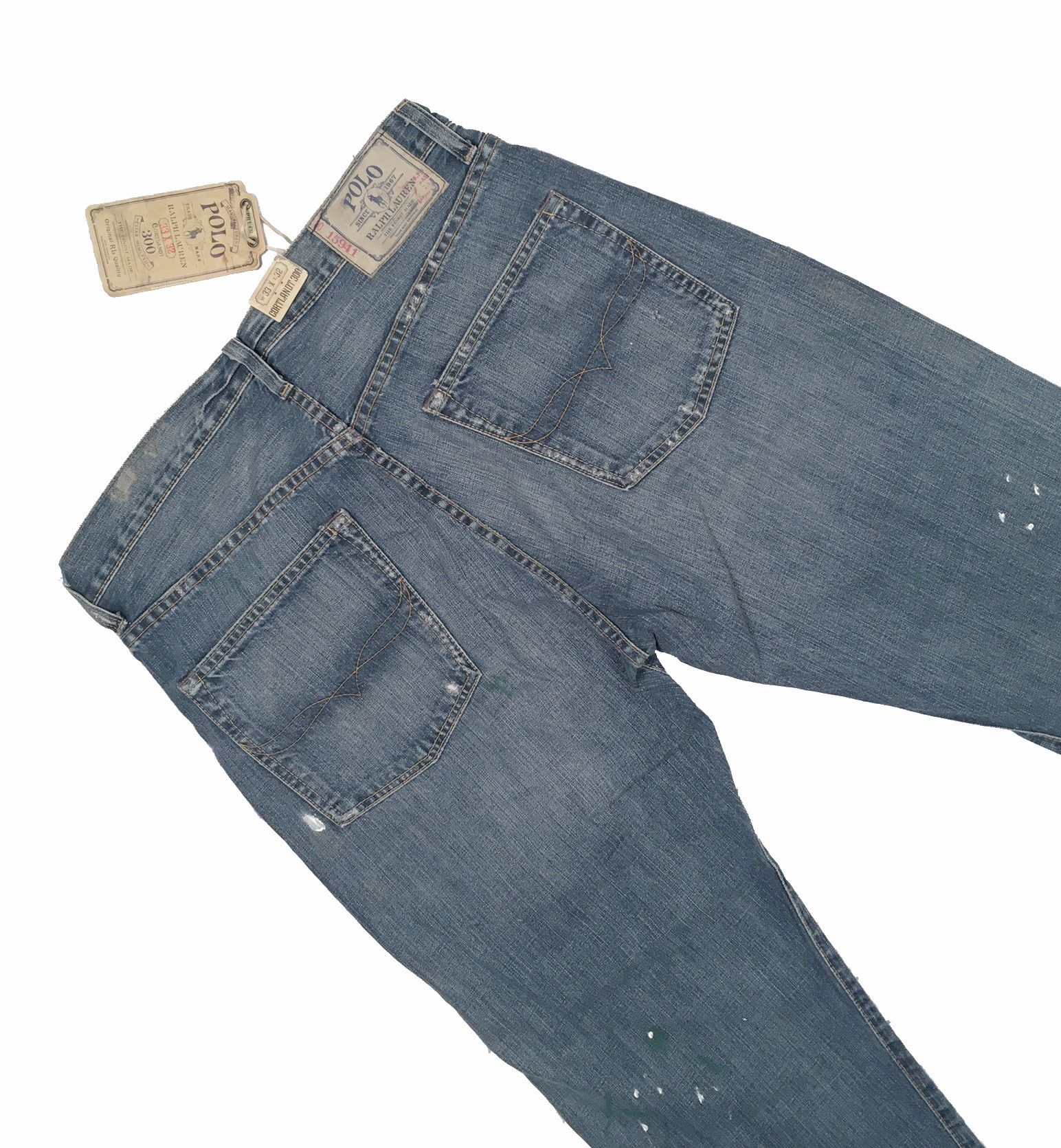 Polo Ralph Lauren NEW Vintage Polo Ralph Lauren Cortlandt 300 Jeans! 32 x 32 Size US 32 / EU 48 - 3 Thumbnail