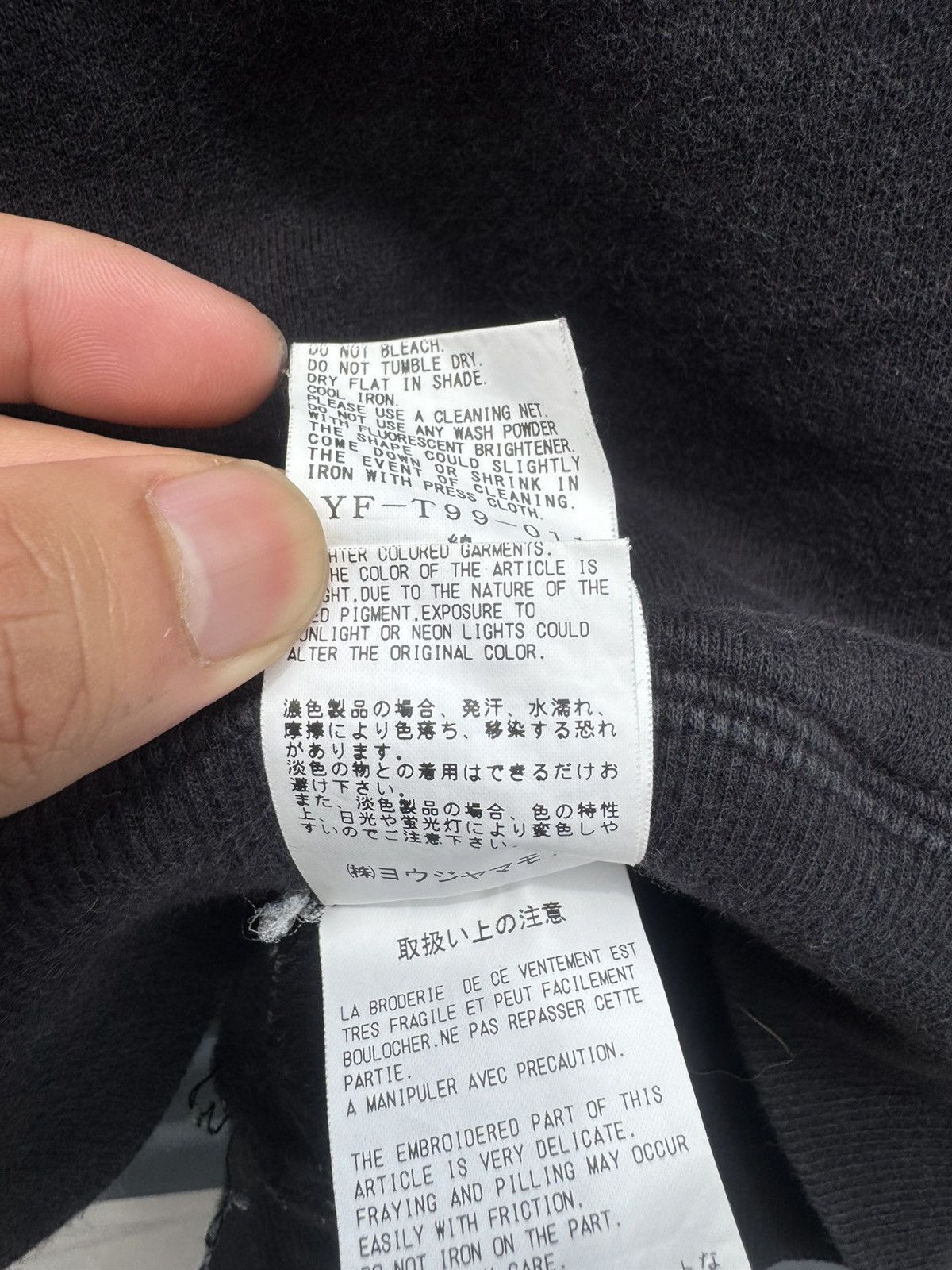 Yohji Yamamoto Yohji Yamamoto X New Era Hoodie Size US L / EU 52-54 / 3 - 10 Thumbnail