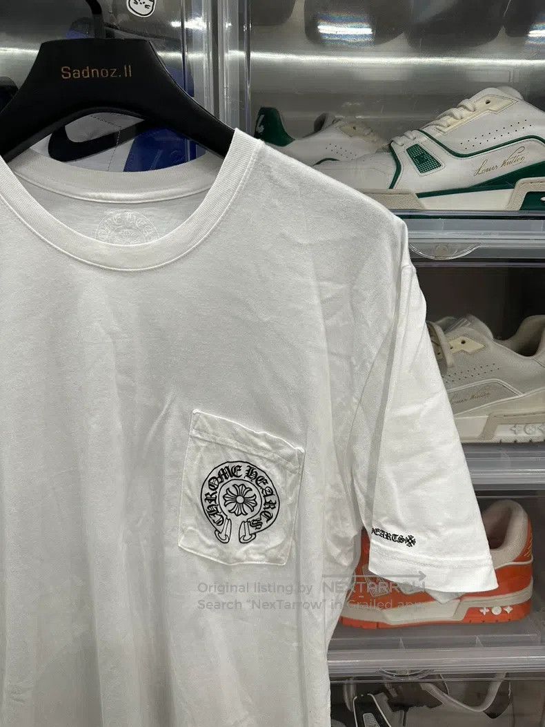 Chrome Hearts CHROME HEARTS Size L Classic horseshoe white short sleeves Size US L / EU 52-54 / 3 - 2 Thumbnail