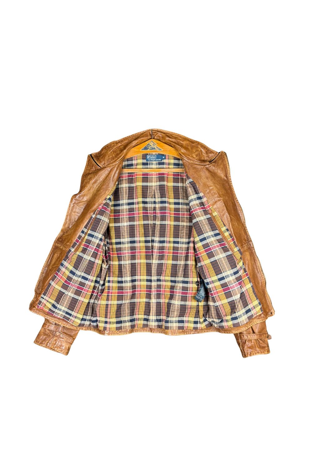 Polo Ralph Lauren fw01 Polo Ralph Lauren Leather Field / Pilot Jacket– Size US M / EU 48-50 / 2 - 2 Thumbnail
