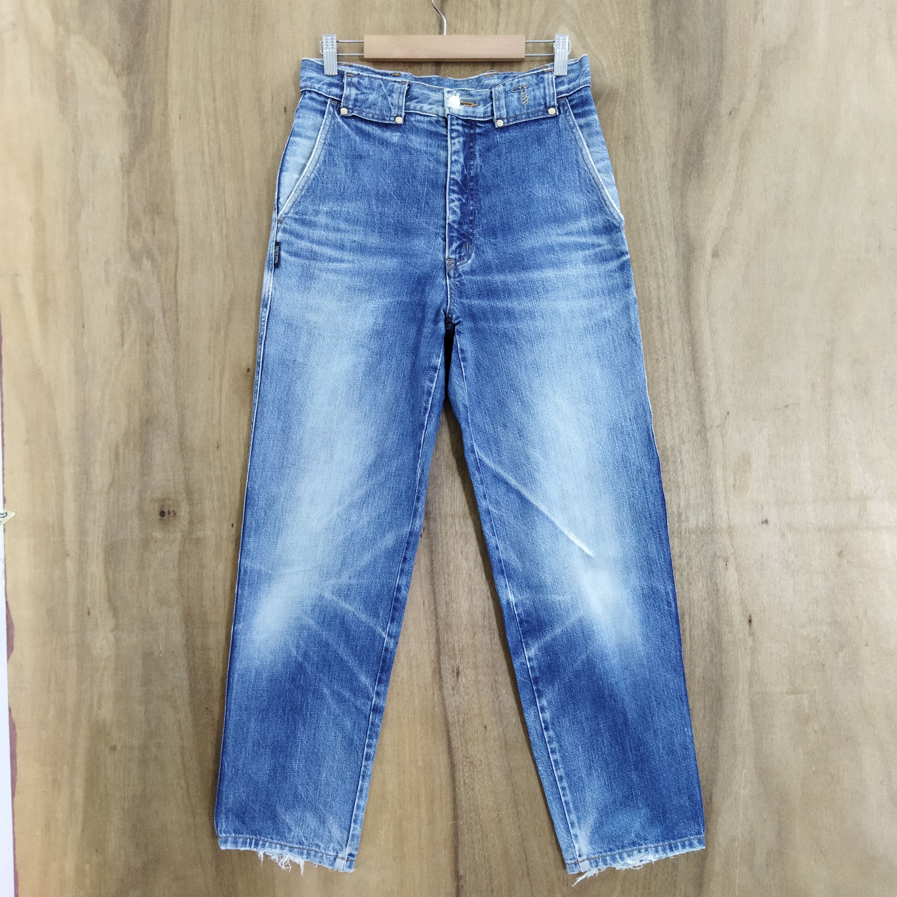 Trussardi × Vintage VINTAGE TRUSSARDI BLUE DENIM JEANS PANTS Size US 28 / EU 44 - 1 Thumbnail