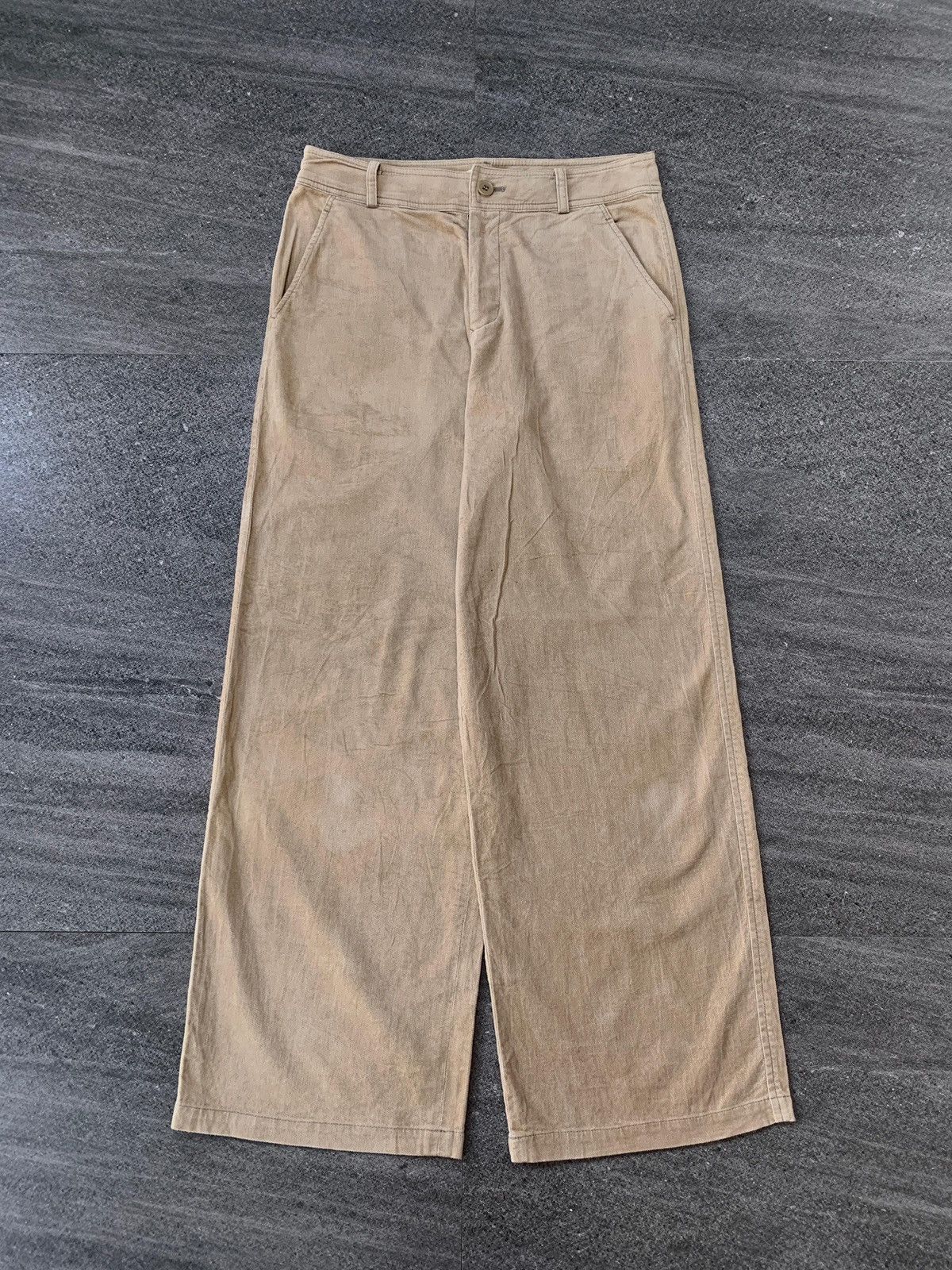 Issey Miyake FREE TAX! Wideleg Velvet Pants - 30” Size US 30 / EU 46 - 2 Thumbnail