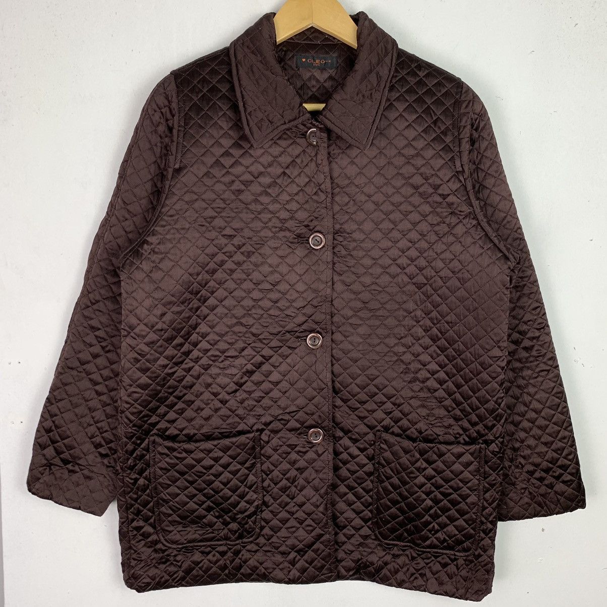 Japanese Brand × Vintage Vintage Cleo Button Up Quilted light jacket Size US L / EU 52-54 / 3 - 1 Thumbnail