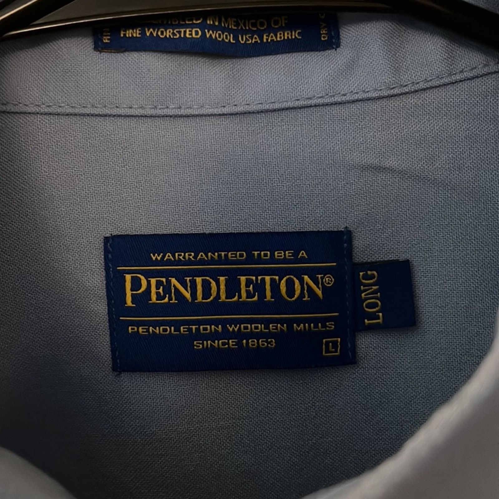Pendleton Pendleton Woolen Mills Long Sleeve Button-Up Shirt L Long Size US L / EU 52-54 / 3 - 2 Thumbnail