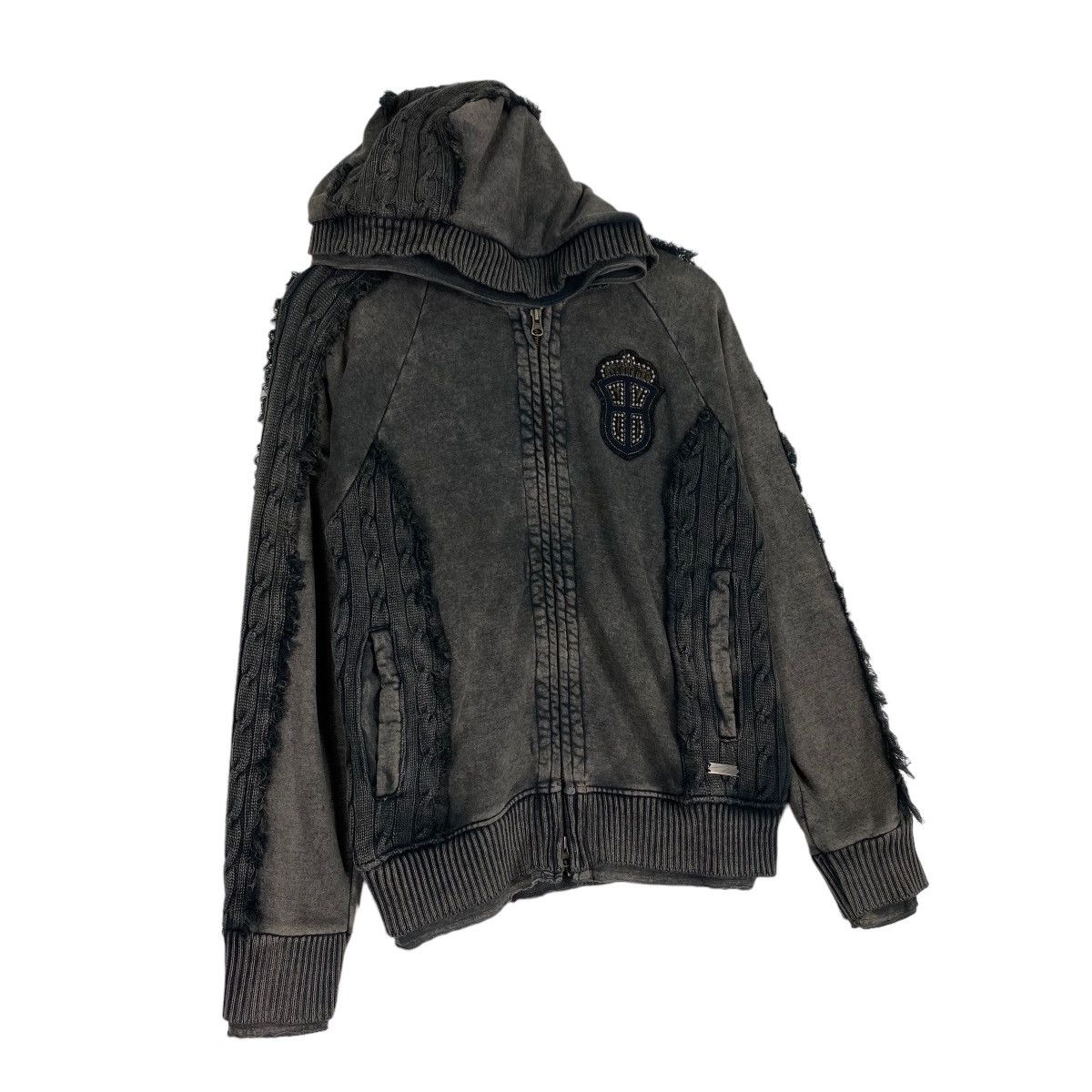 Japanese Brand Three Stone Throw Zipper Hoodies Inspector Size US M / EU 48-50 / 2 - 3 Thumbnail