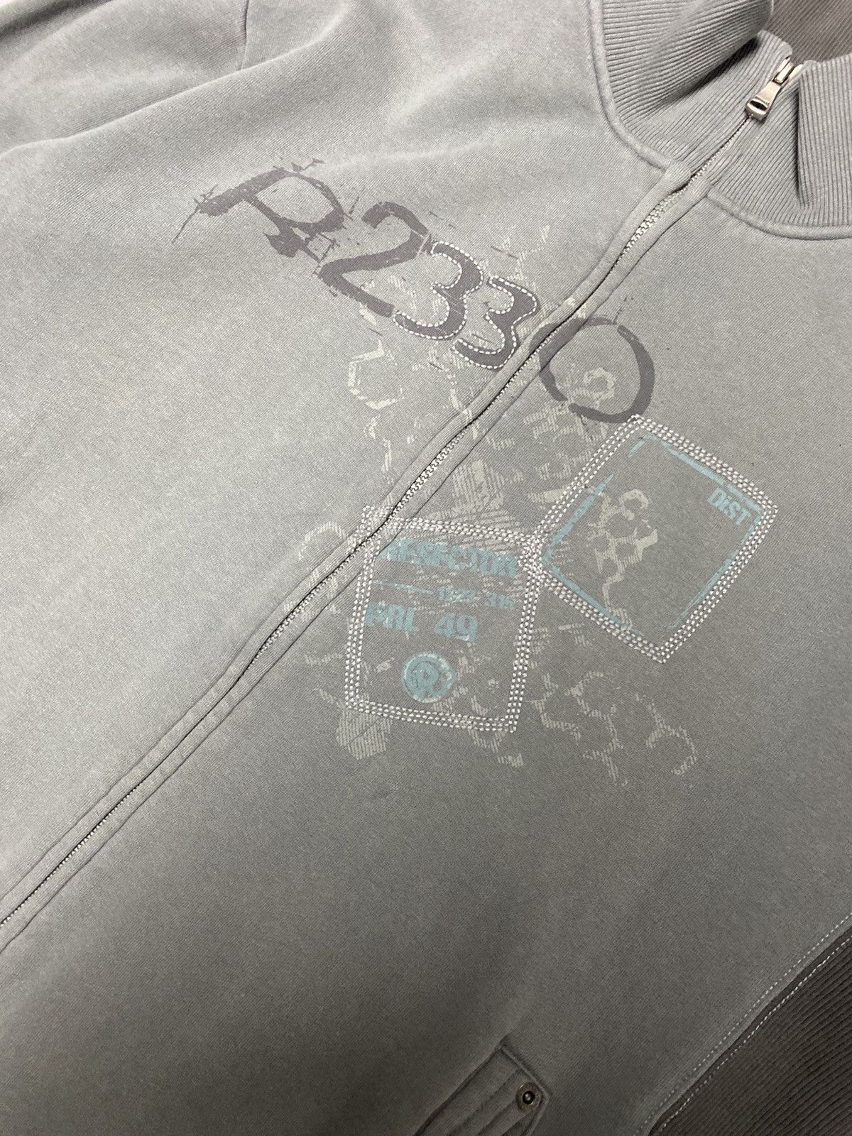 RW&CO. × Rocawear × Vintage Crazy Y2K Rocawear 2000’s Grunge Skater Sweater L Size US L / EU 52-54 / 3 - 2 Thumbnail