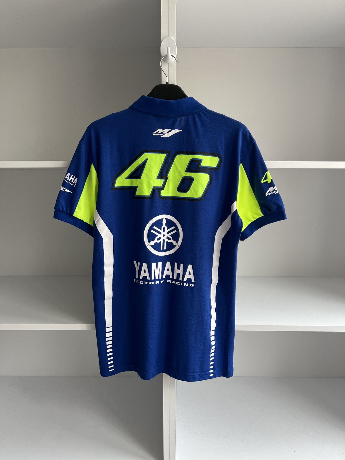 Vintage × Yamaha Vintage Yamaha Racing Big Logo polo T-Shirt Size US L / EU 52-54 / 3 - 11 Thumbnail