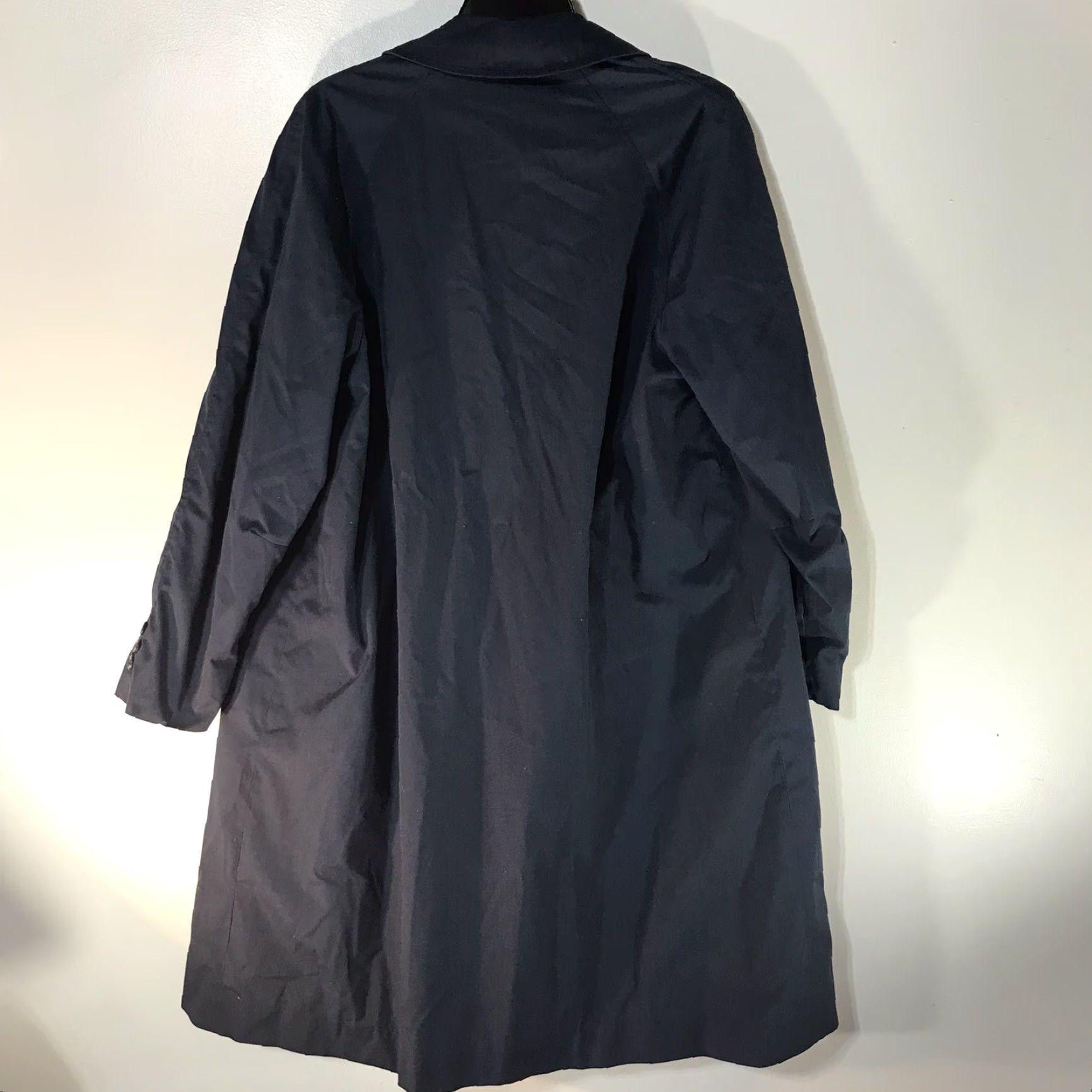 Vintage VINTAGE Herbert N Bush Weatherbee Men's Long Water Resistant Coat XL Blue Casual Outdoor Winter Size US XL / EU 56 / 4 - 2 Thumbnail