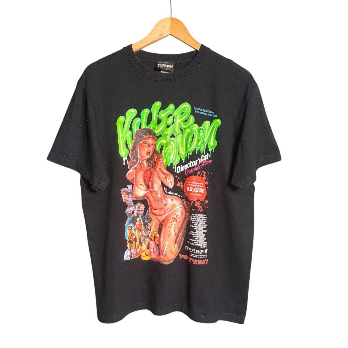 Vintage Vintage Killer Condom Horror Movie T-Shirt / Comedy Size US L / EU 52-54 / 3 - 1 Thumbnail