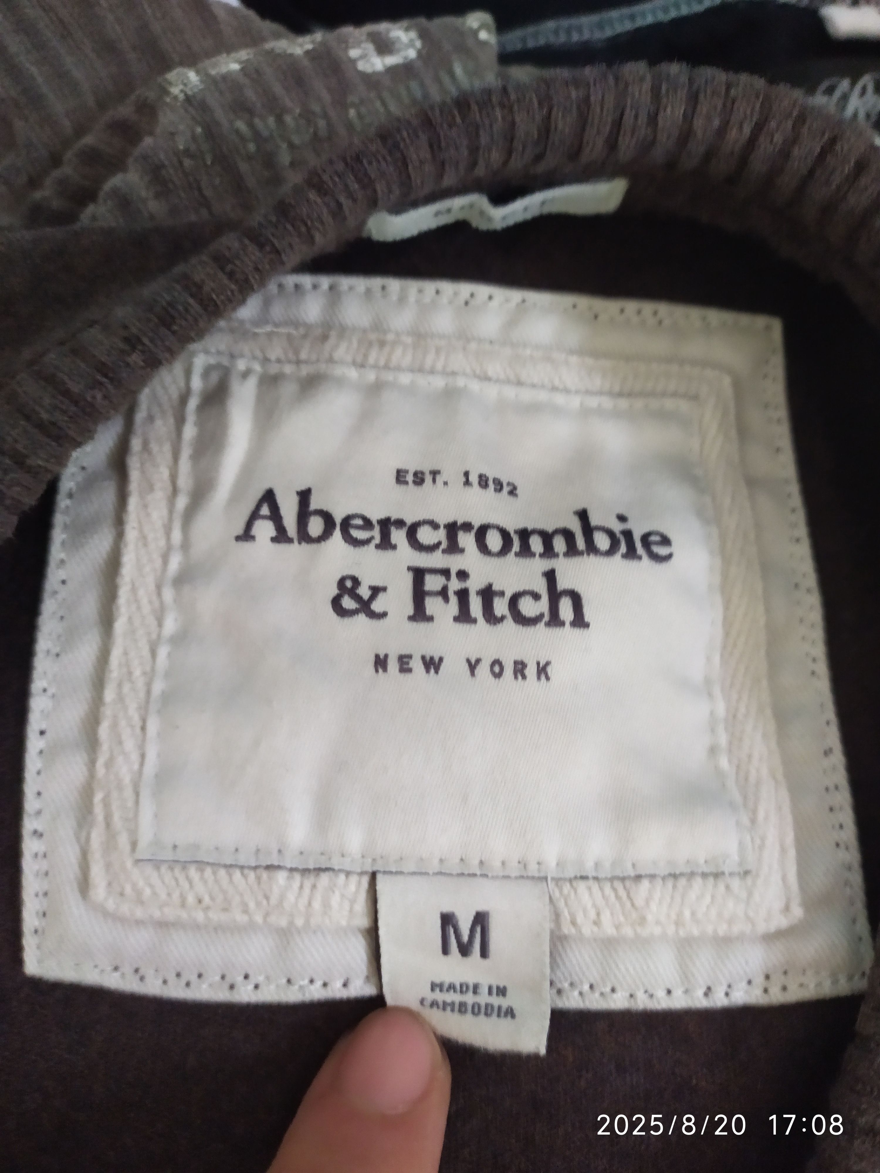Japanese Brand Vintage Abercrombie & Fitch Long Slevee Shirt Size US M / EU 48-50 / 2 - 6 Thumbnail