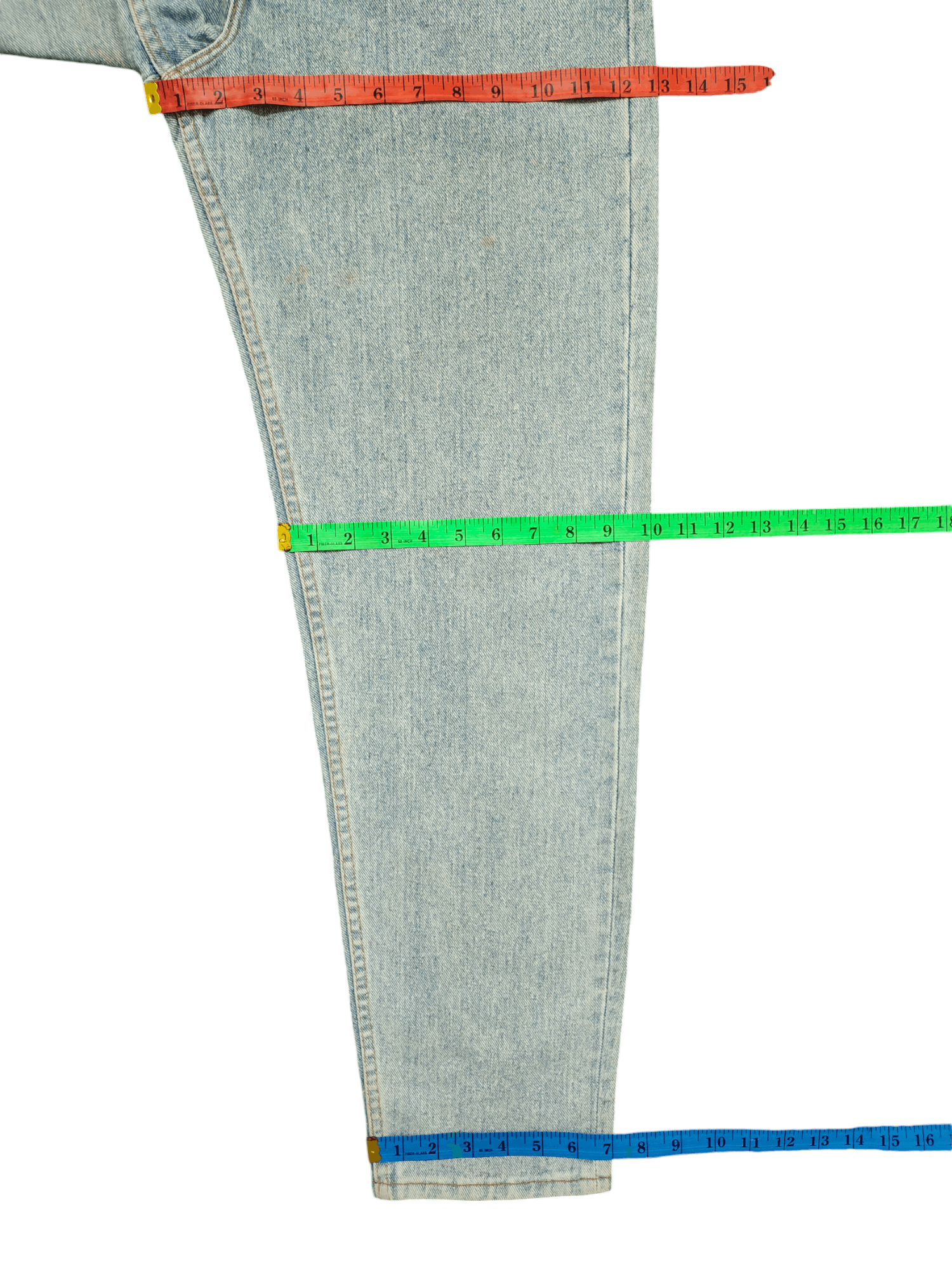 Levi's Vintage 90s Levi's 550 Sand Light Wash Denim Jeans Size US 31 - 10 Thumbnail