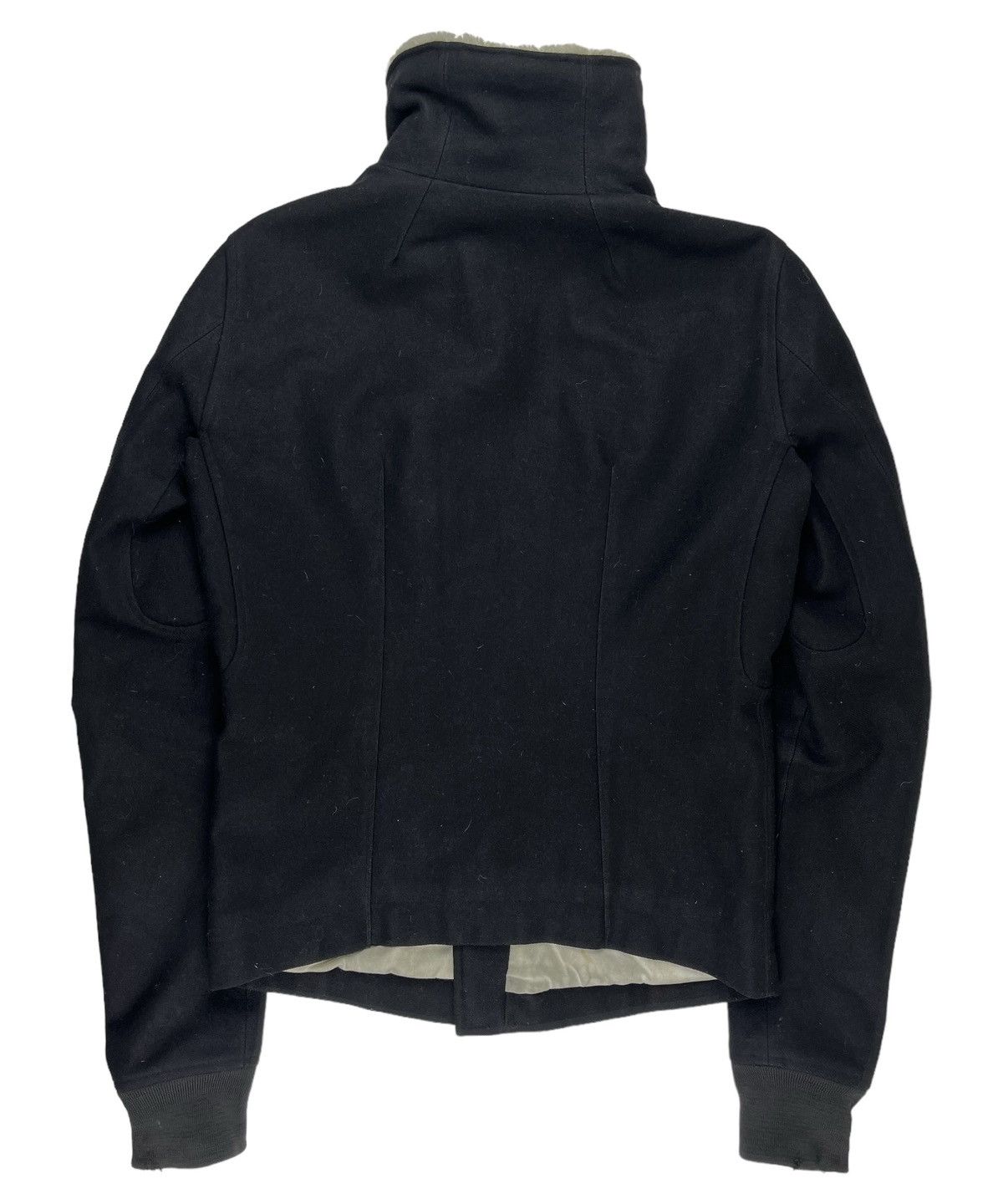 Rick Owens FW08 Rick Owens Stag Shearling Bauhaus Mollino Zip  