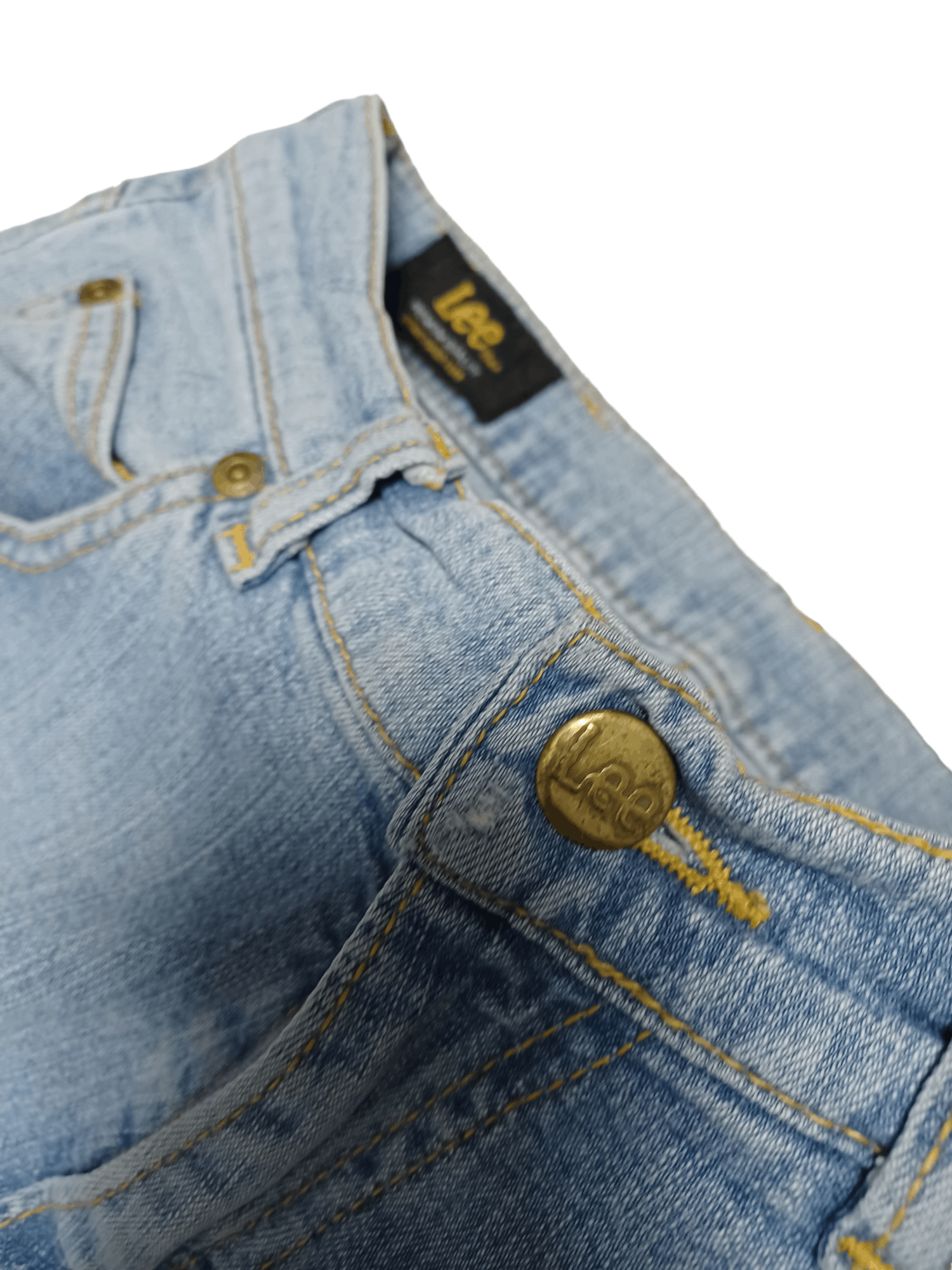 Lee VINTAGE LEE 90S FLARE FANTASTIC LADY`S JEANS DENIM Size 27" / US 4 / IT 40 - 3 Thumbnail