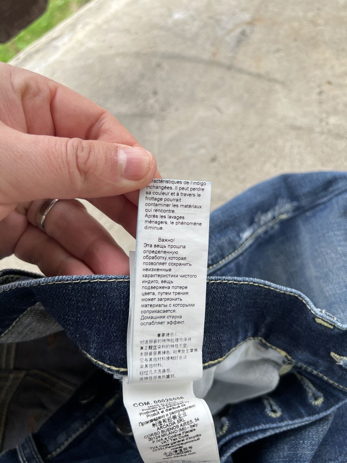 Dondup Dondup George Skinny Fit Jeans Size US 30 / EU 46 - 9 Thumbnail