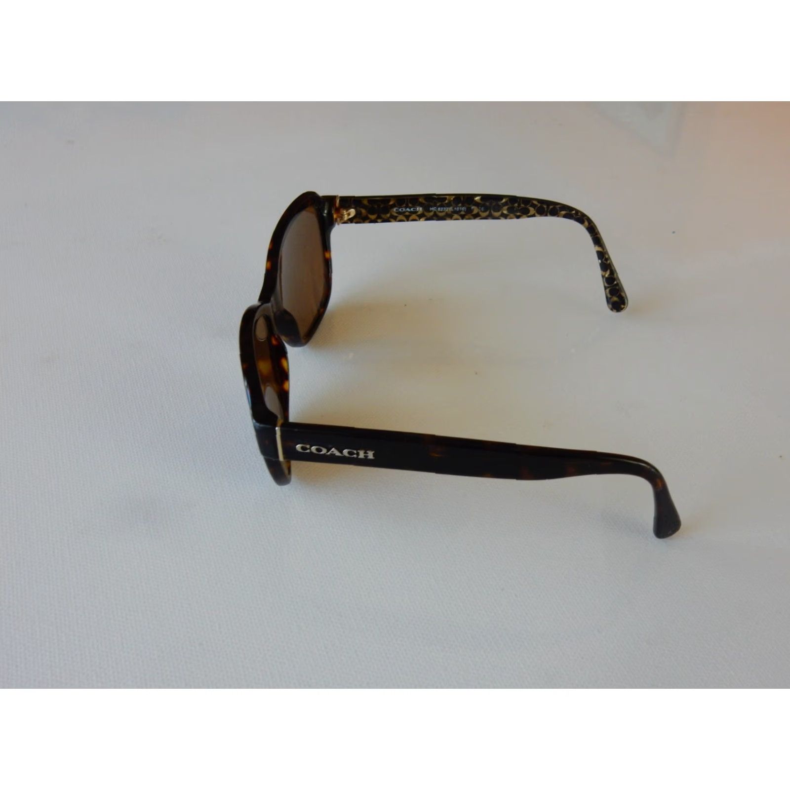 Coach VINTAGE Coach Sunglasses Frames Women Brown Prescription Small Scratches Adjustable 54 Eye Size Size ONE SIZE - 3 Thumbnail