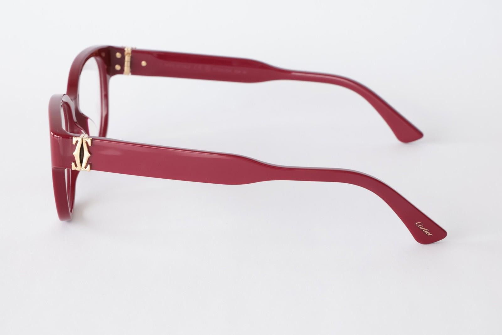 Cartier New Cartier eyewear optical eyeglasses CT0452OA 004 red Size ONE SIZE - 4 Thumbnail
