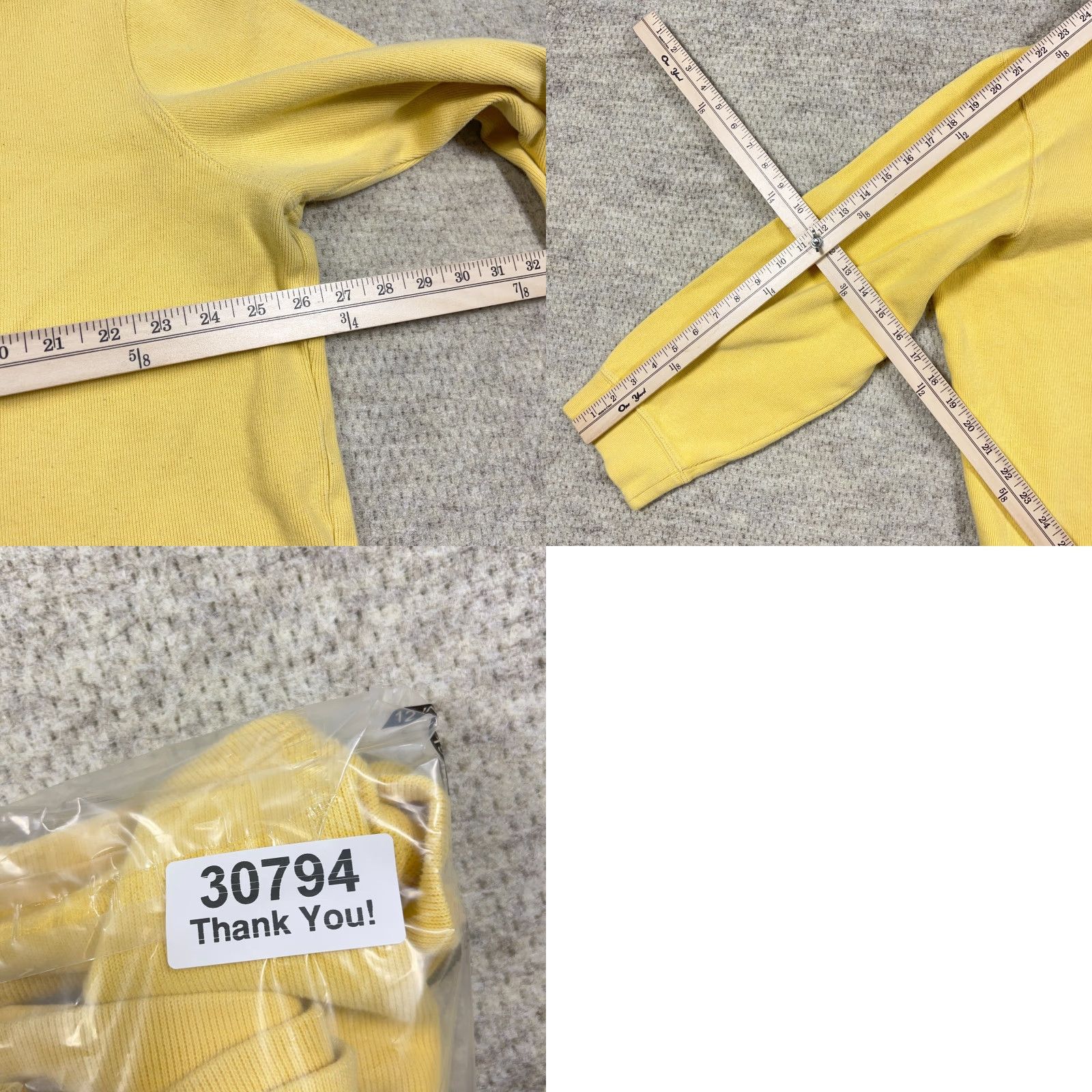 Polo Ralph Lauren Polo Ralph Lauren Sweater Men 2XL Yellow Pullover Quarter Zip Sweatshirt Size US XXL / EU 58 / 5 - 8 Thumbnail