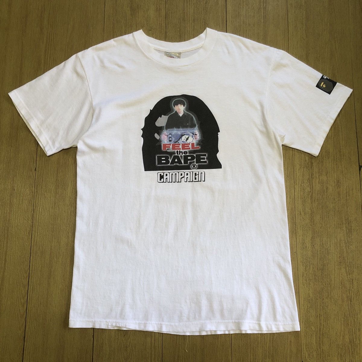 1998 hot dog Winning Cornelius Feel the BAPE campaign Tee