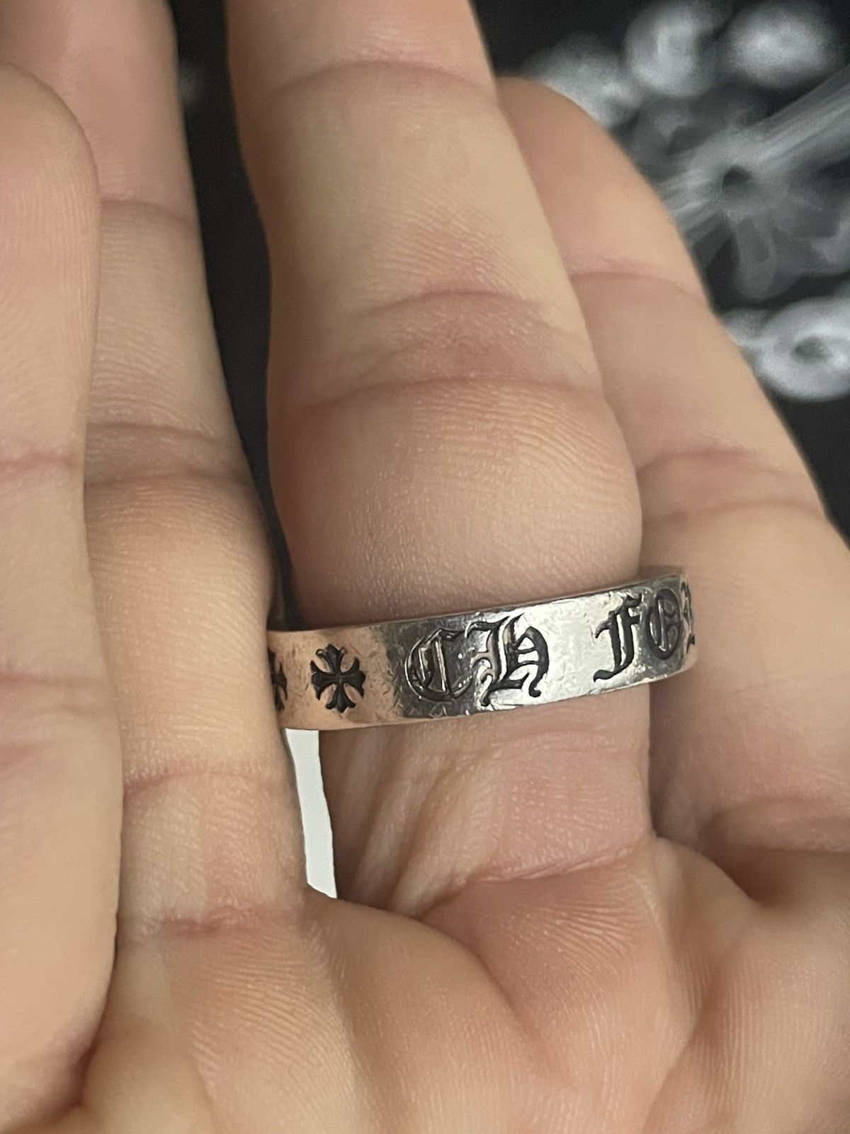 Chrome Hearts Chrome Hearts Forever Ring Size ONE SIZE - 4 Thumbnail