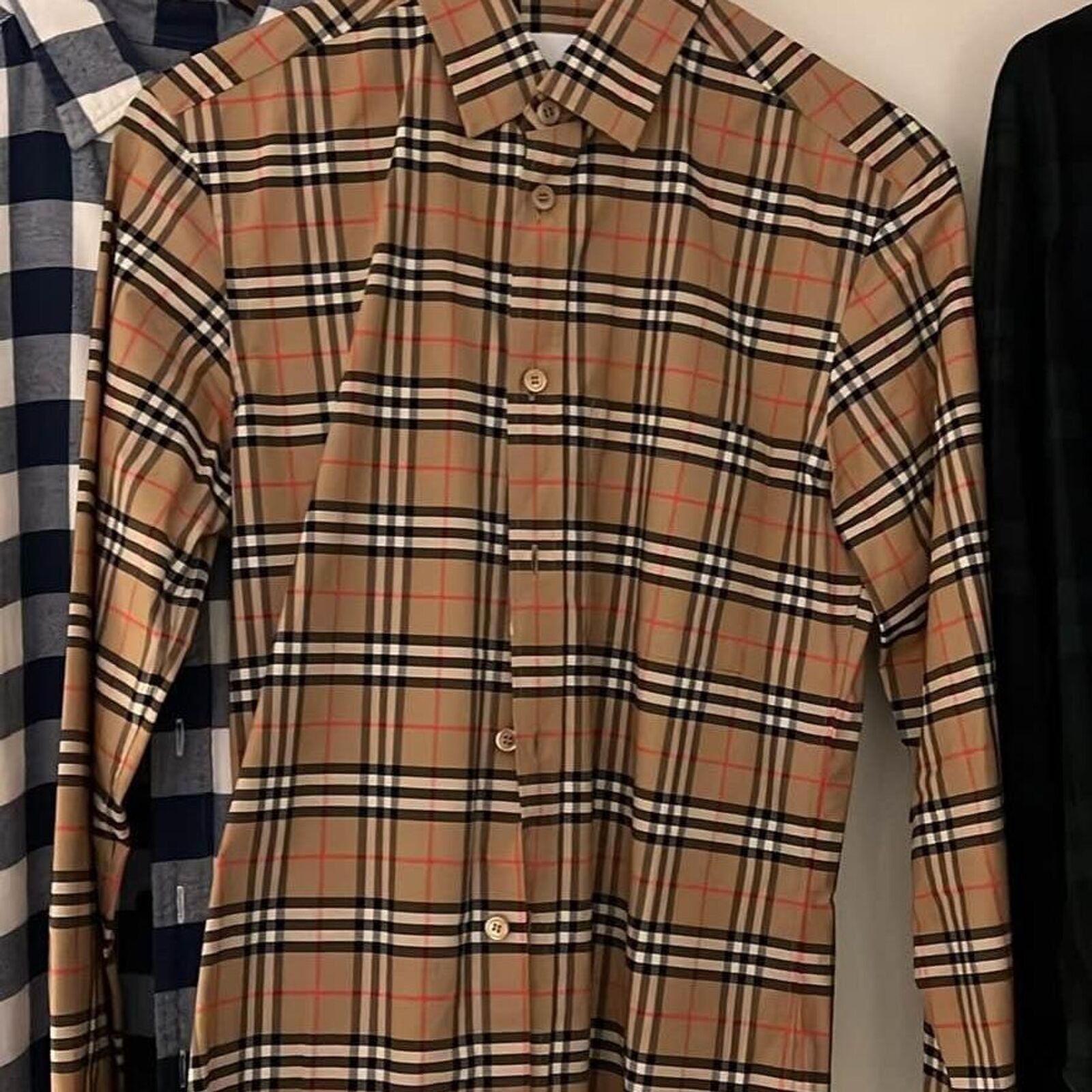 Burberry Burberry Small Check Shirt Size US XS / EU 42 / 0 - 3 Thumbnail