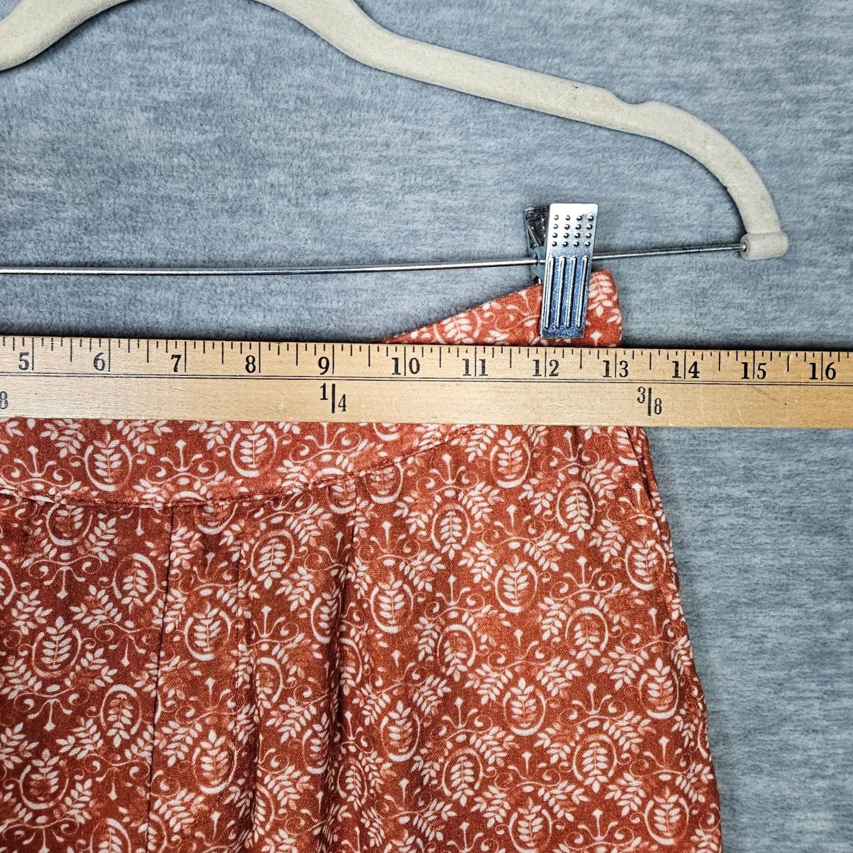 Anthropologie THE ODELLS Anthropologie Multicolor Floral Printed Straight Leg Pant pull on Size S Womens Regular Size 28" / US 6 / IT 42 - 3 Thumbnail