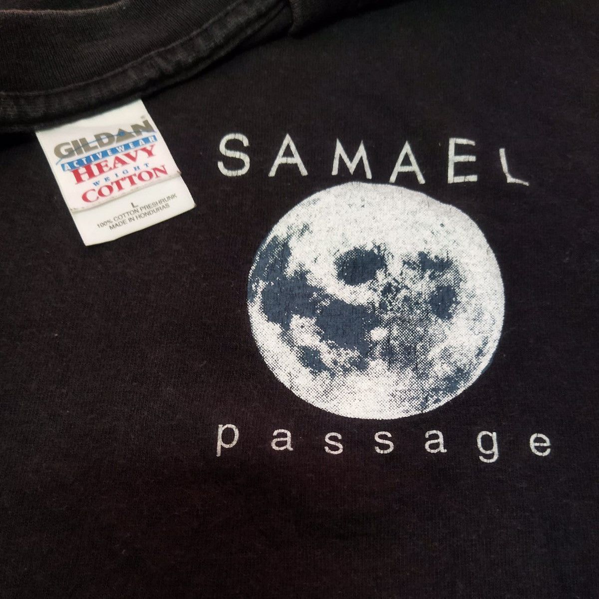 Band Tees × Vintage Vintage Samael Passage Metal Band Tee Size US L / EU 52-54 / 3 - 3 Thumbnail