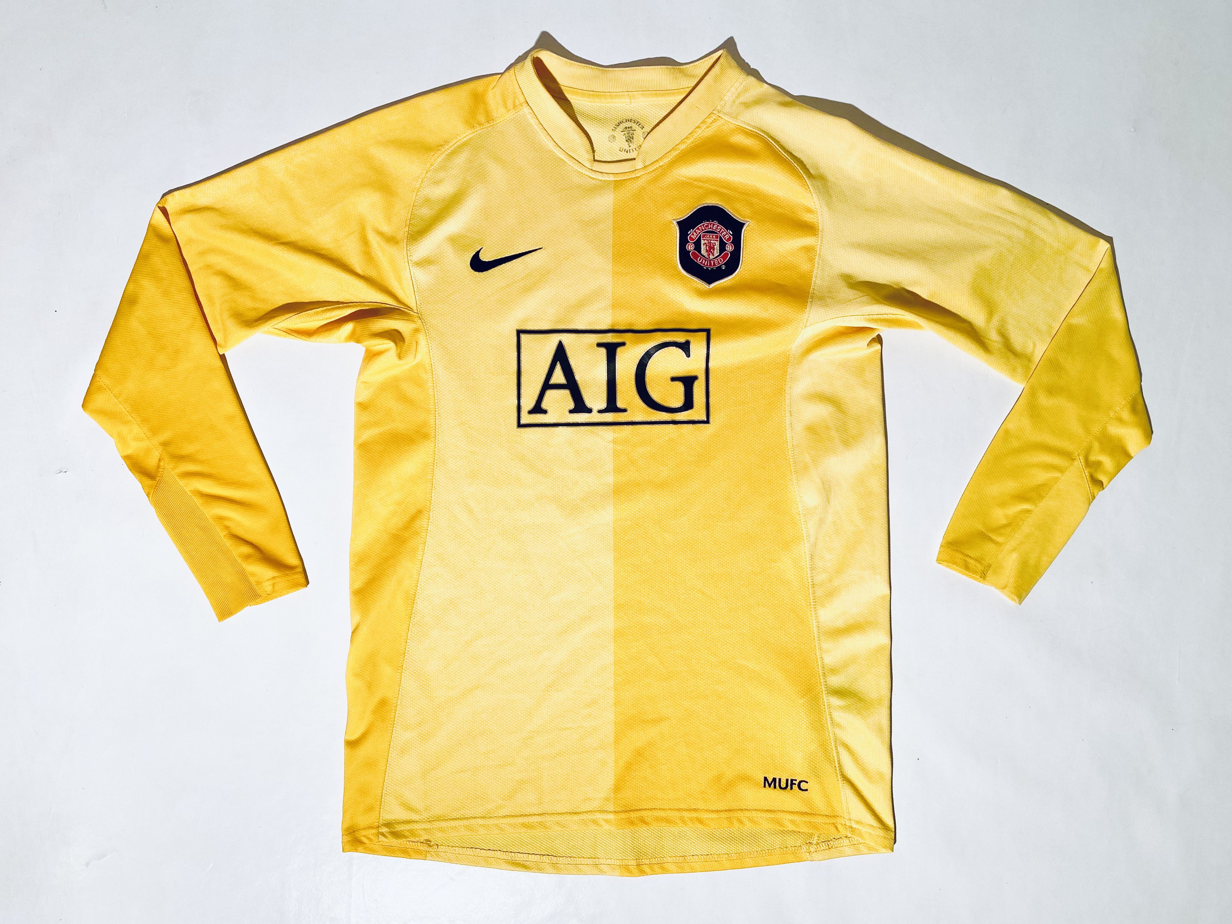 Nike Manchester United CHILD´s Home Goalkeeper Jersey 2006 2007 Size US XS / EU 42 / 0 - 3 Thumbnail