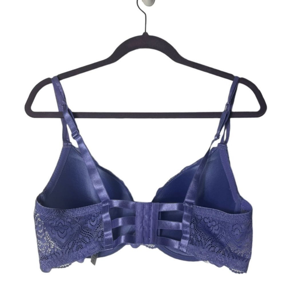 Other Kiss & Tell SZ 42D Purple lace bra Size ONE SIZE - 2 Thumbnail