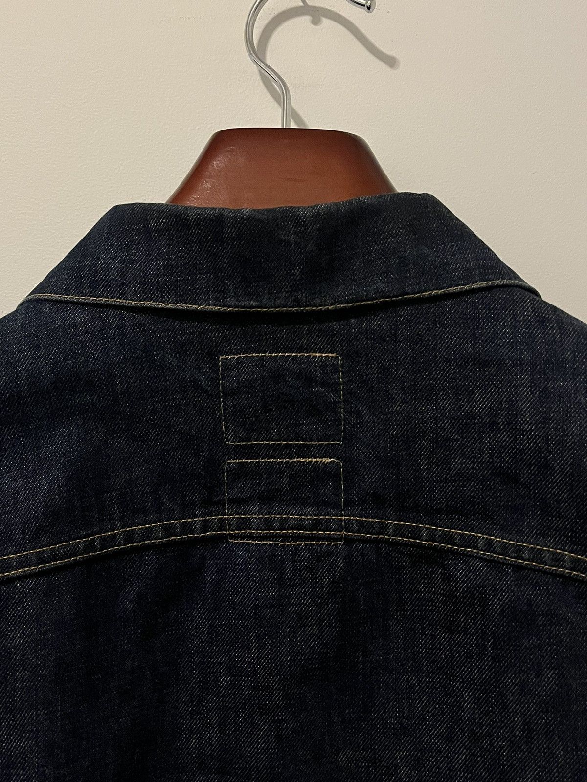 Helmut Lang × Vintage One Pocket Indigo Denim Jacket AW2001 — EU50 Size US M / EU 48-50 / 2 - 6 Thumbnail