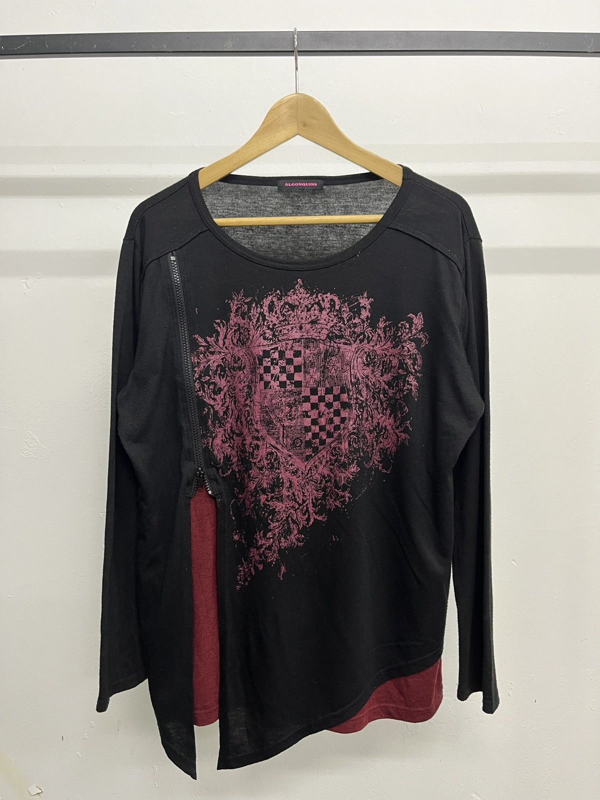KMRii Rare Algonquins Punk Vivienne Style Double Layer Shirt Size US M / EU 48-50 / 2 - 1 Thumbnail