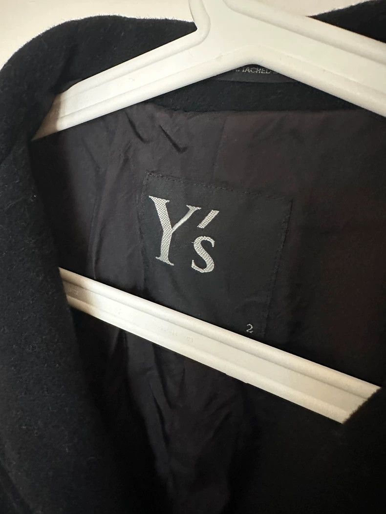 Yohji Yamamoto Yohji Yamamoto Navy collar, large lapel, thick woolen black Size US M / EU 48-50 / 2 - 3 Thumbnail