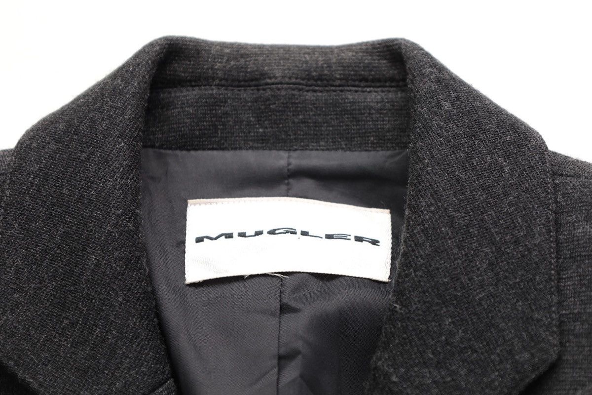 Mugler Designer Vintage Thierry Mugler Jacket Embroidered Leaves Size M / US 6-8 / IT 42-44 - 11 Thumbnail