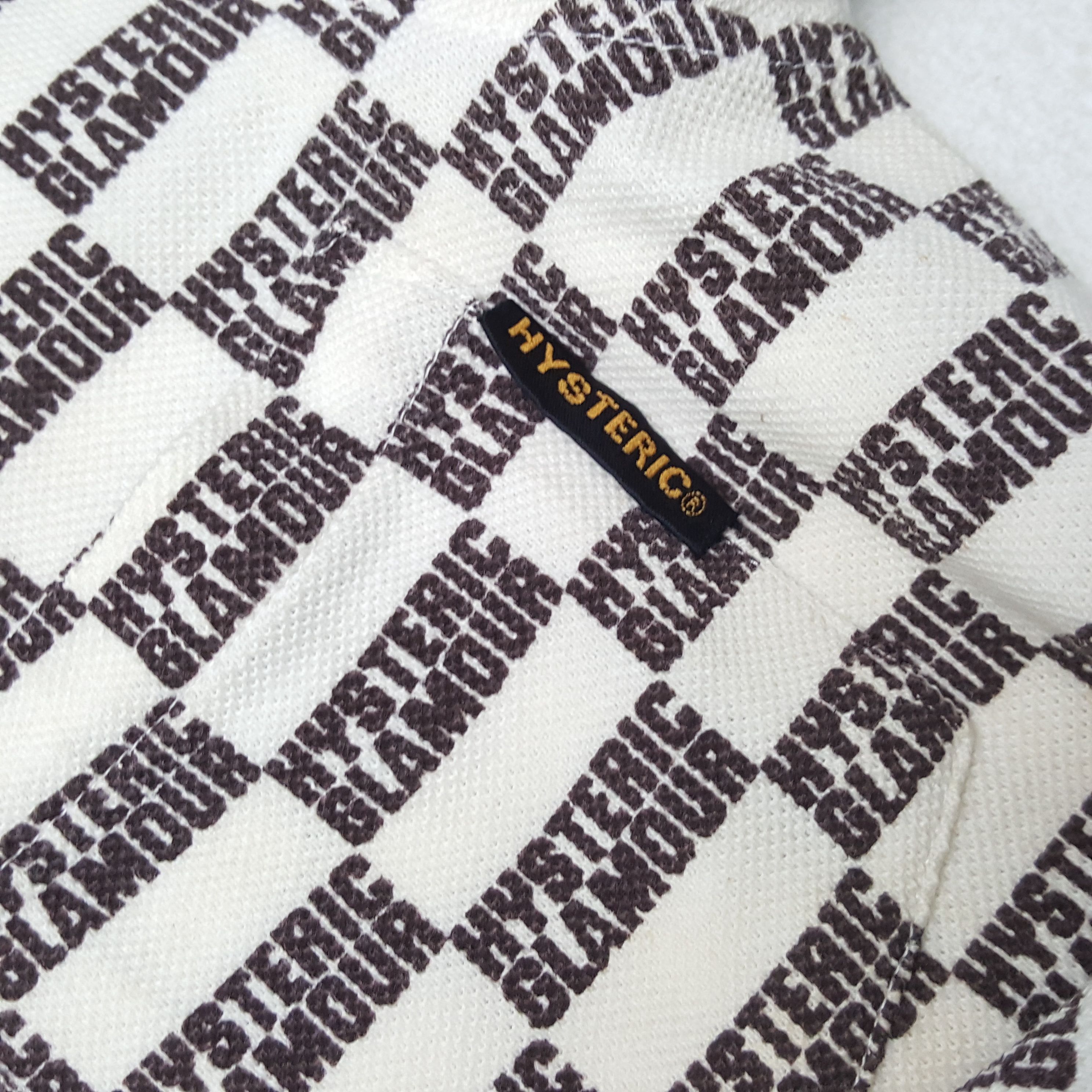 Hysteric Glamour × Japanese Brand × Vintage HYSTERIC GLAMOUR Fashion Casual Full Print Style Polos Size S / US 4 / IT 40 - 5 Thumbnail